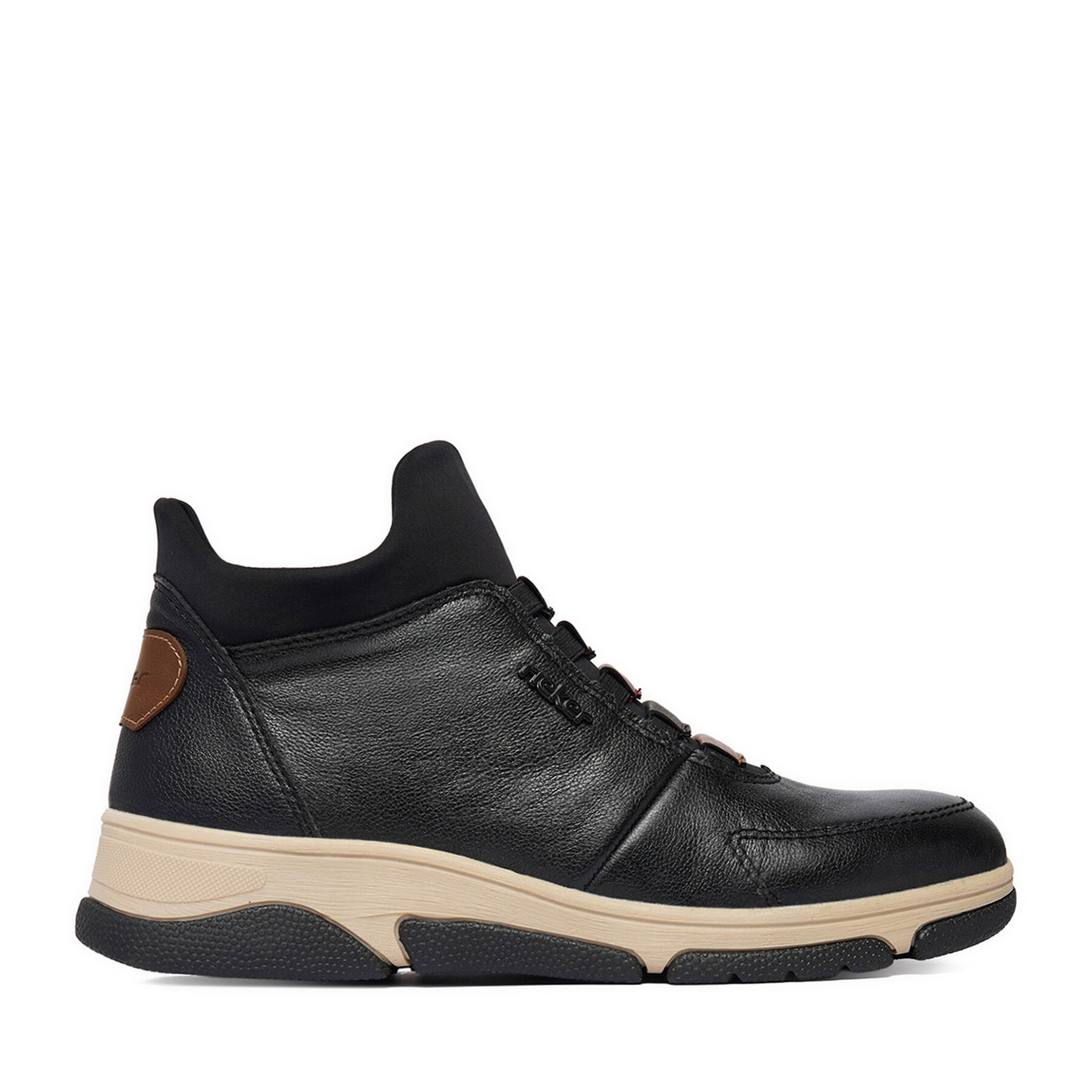Členková obuv Rieker CEO-L5651-00 Čierna