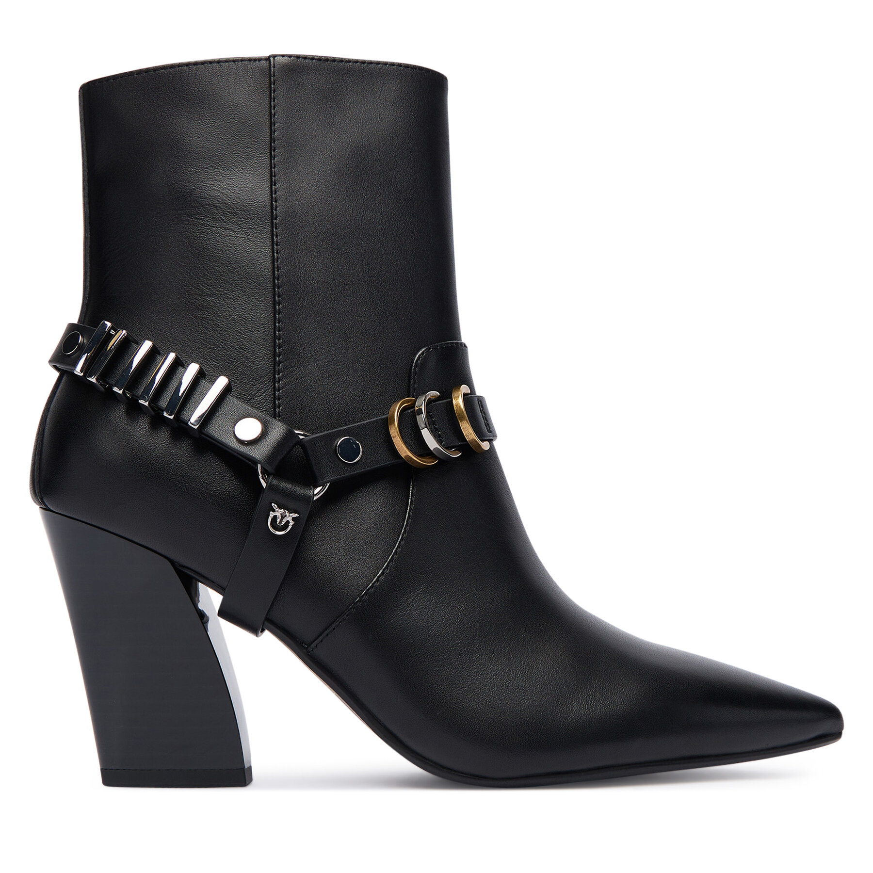Bokacsizma PINKO Viola 02 SD0417P001 Fekete
