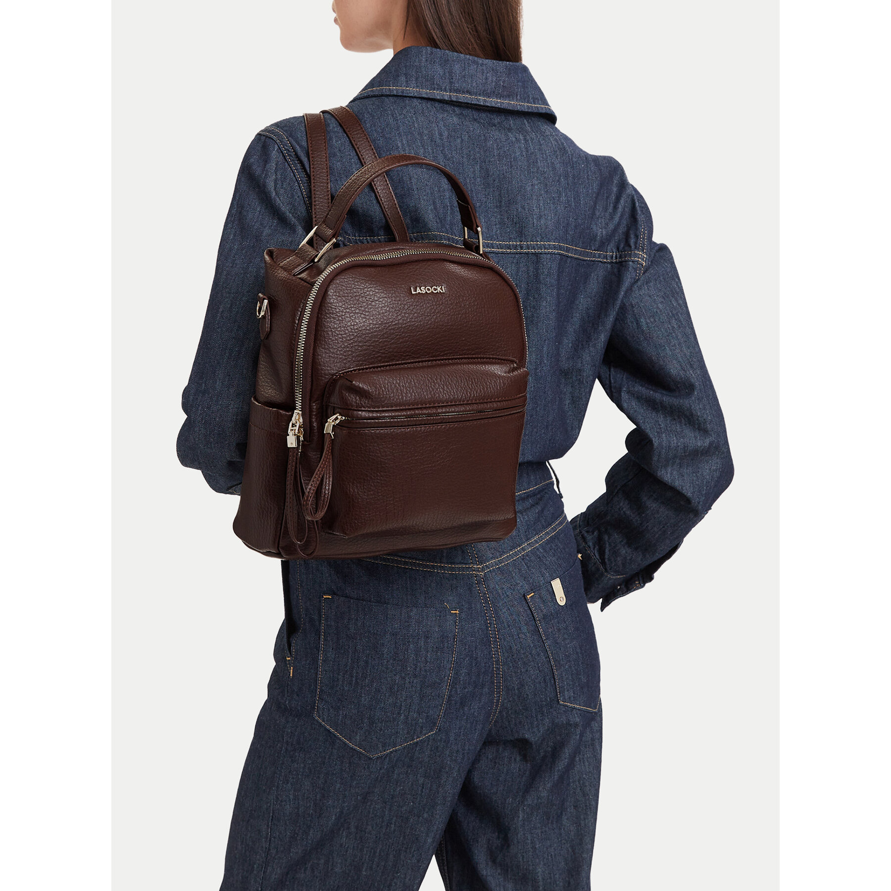Rucsac Lasocki CEO-LSK-L-035-10 Maro închis