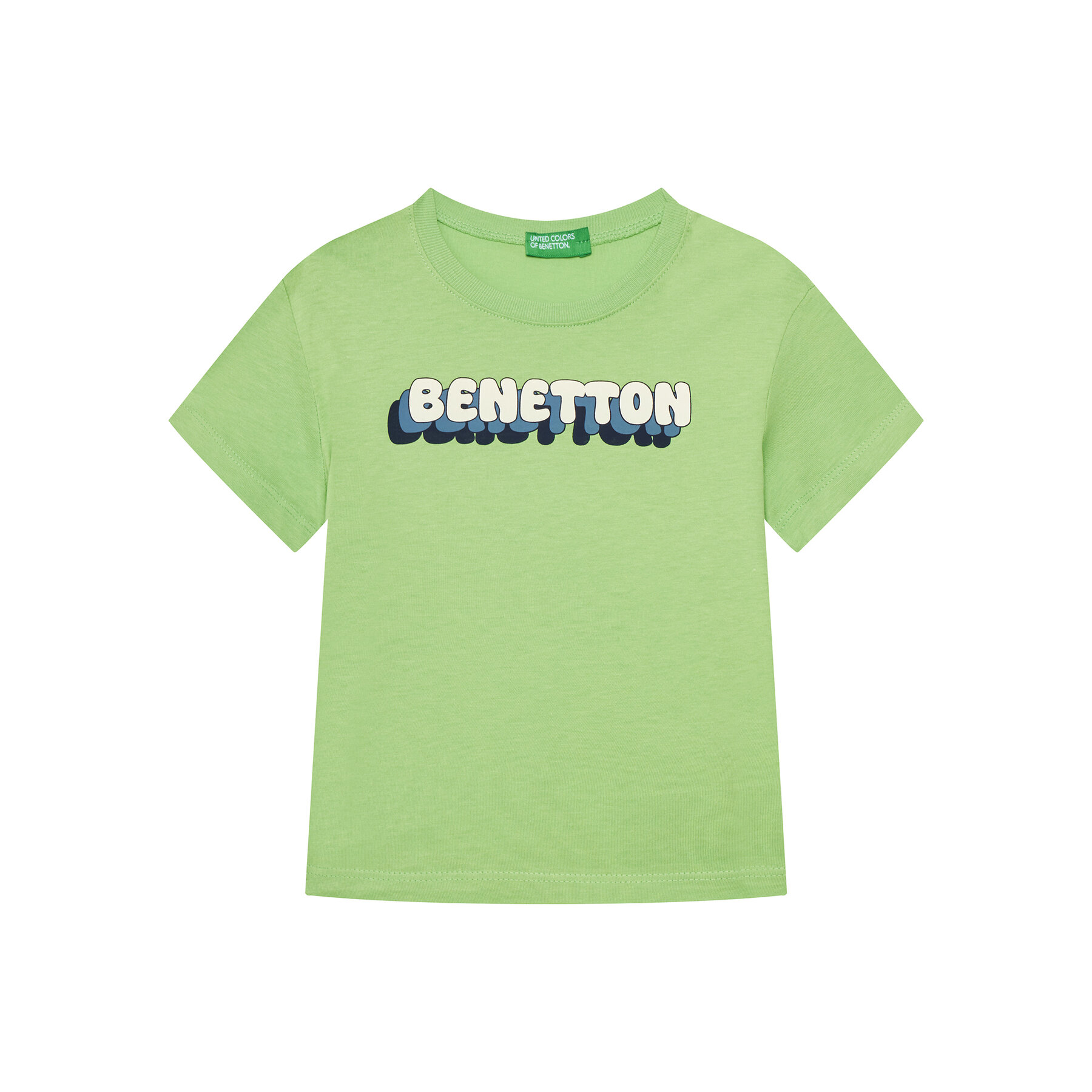 United Colors Of Benetton T-shirt 3I1XG10HT Verde Regular Fit