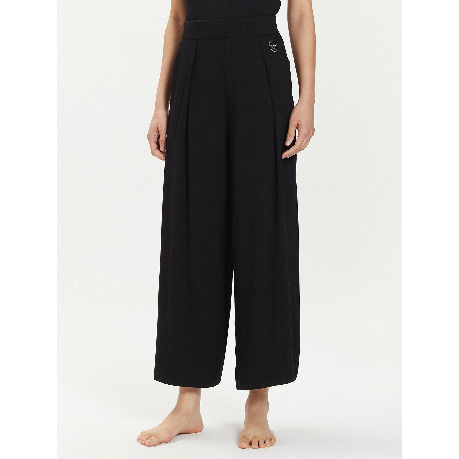 Emporio Armani Underwear Pantalone del pigiama 164850 4R224 00020 Nero Relaxed Fit