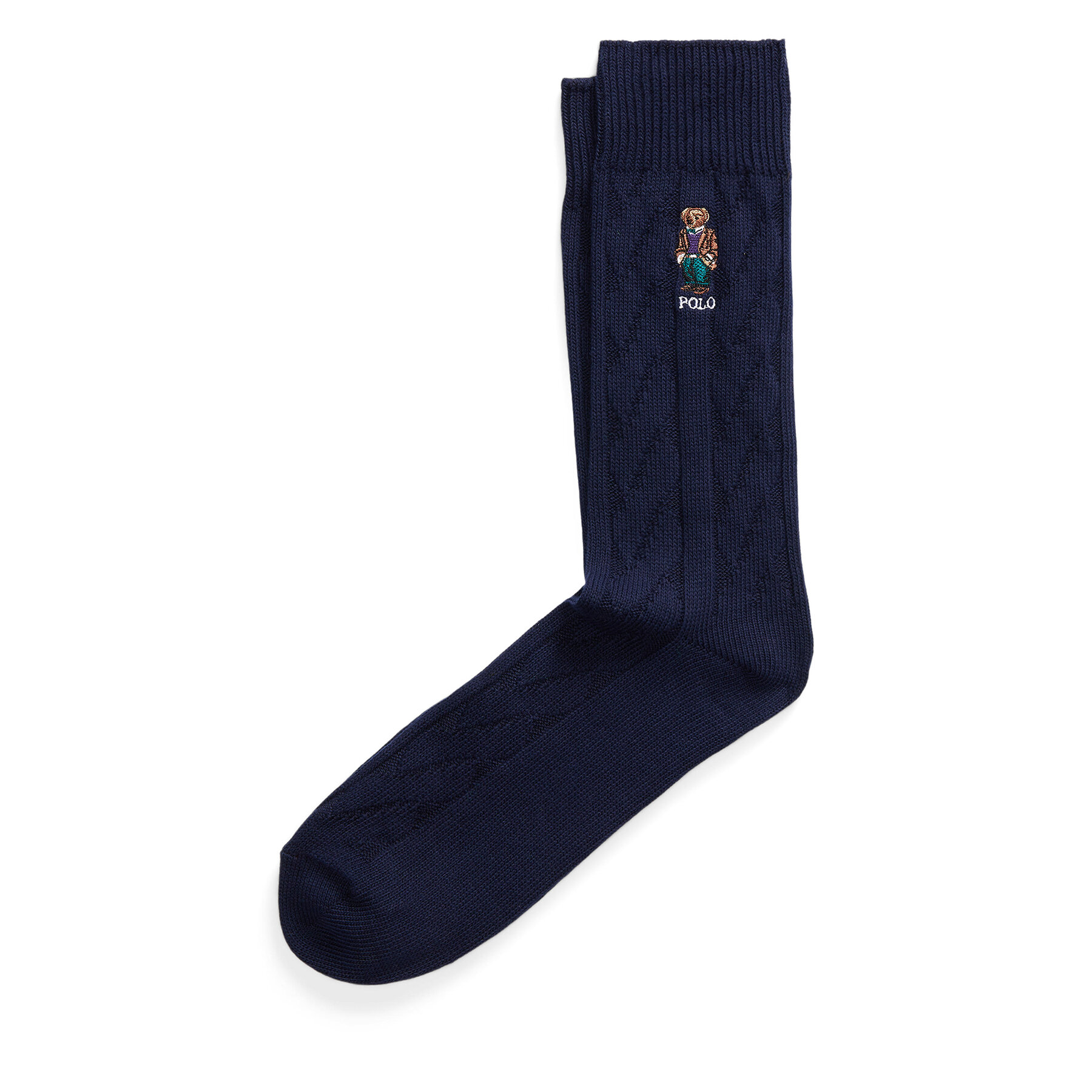 

Високі чоловічі шкарпетки Polo Ralph Lauren 449929102002 Navy, Cиній