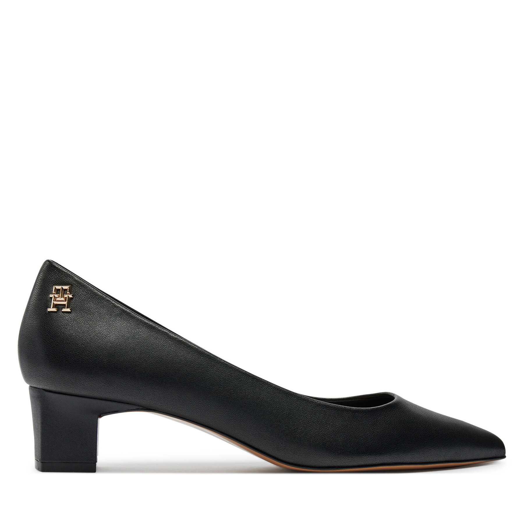 Tacones Tommy Hilfiger Th Mid Heel Pump FW0FW08204 Negro