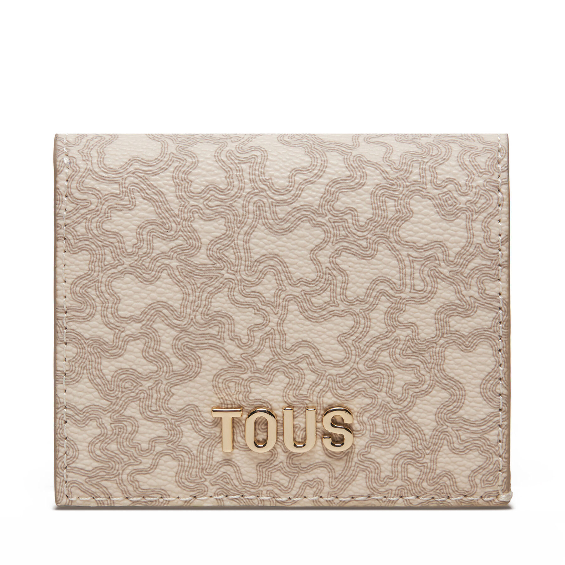 Kleine Damen Geldbörse TOUS Kaos Mini Lines 2002183601 Beige, Größe OS