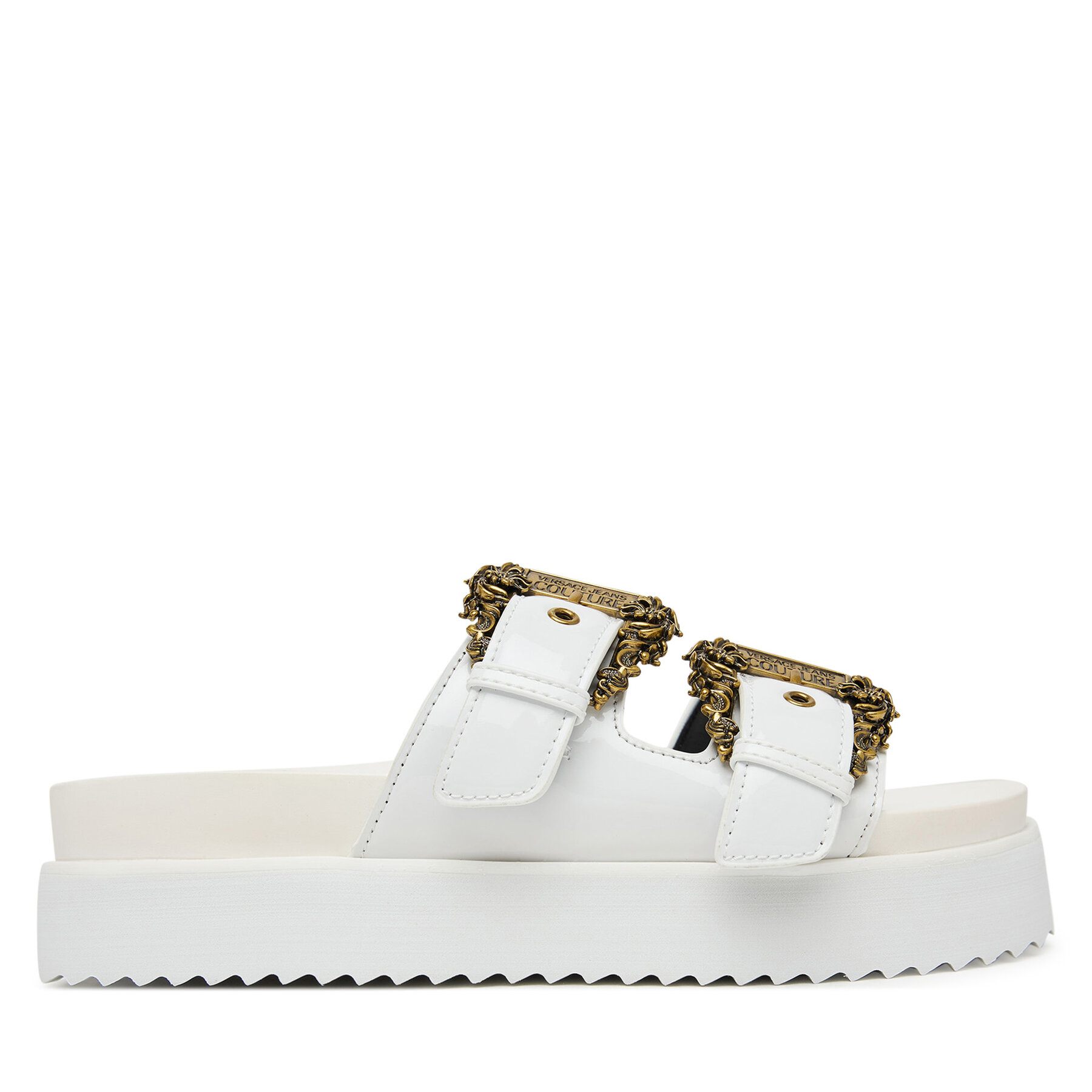 Šľapky Versace Jeans Couture 80VA3SM1 ZS190 3 Biela