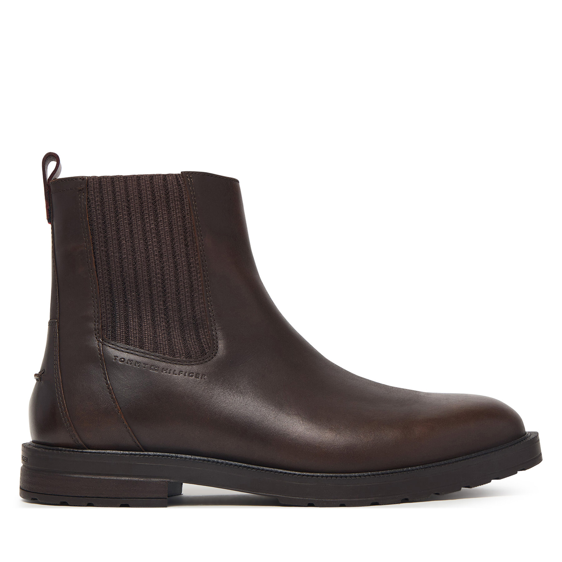 Боти Tommy Hilfiger Cleated Hilfiger Brush Wl Chel FM0FM06080 Кафяв
