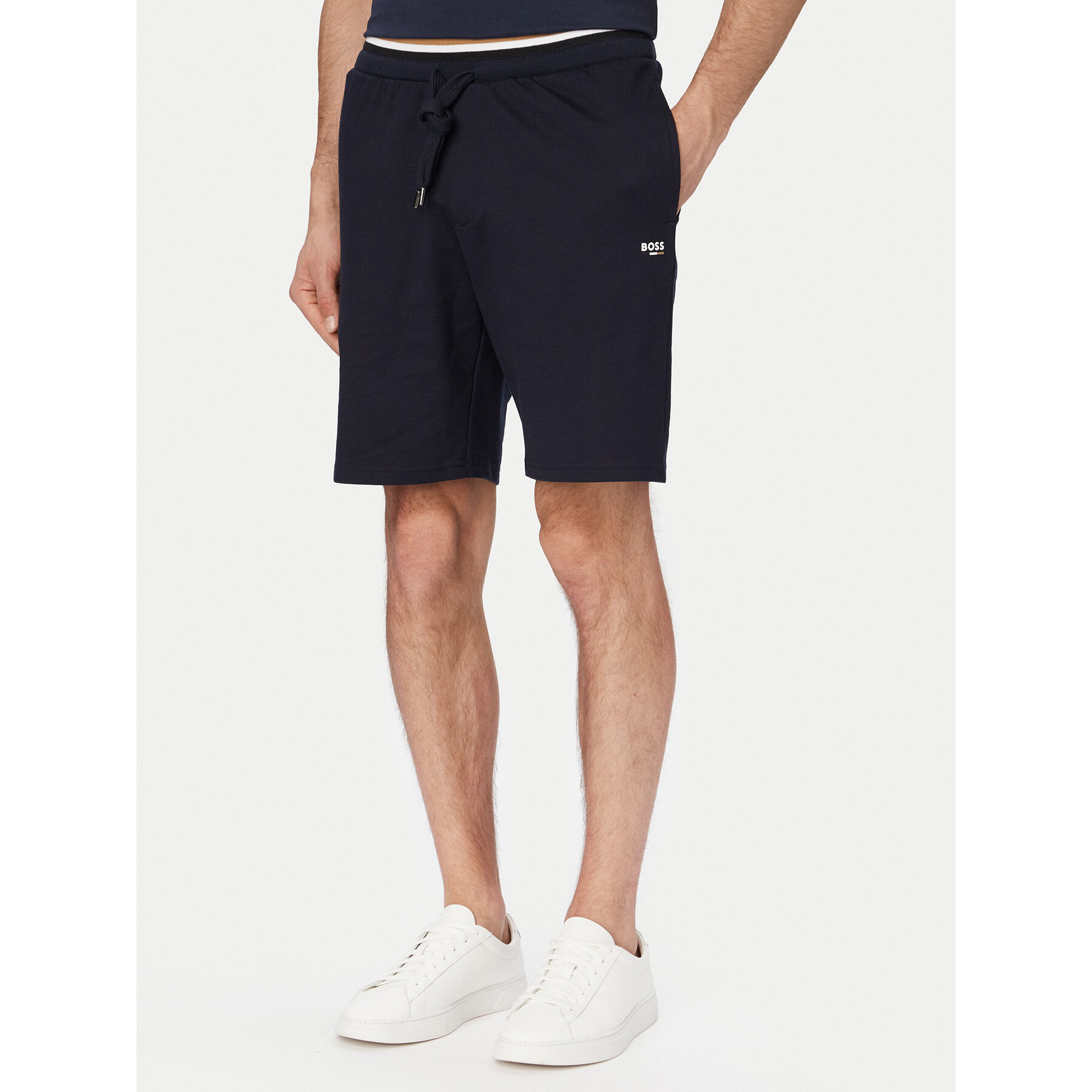 BOSS Sportshorts 50561493 Dunkelblau Regular Fit