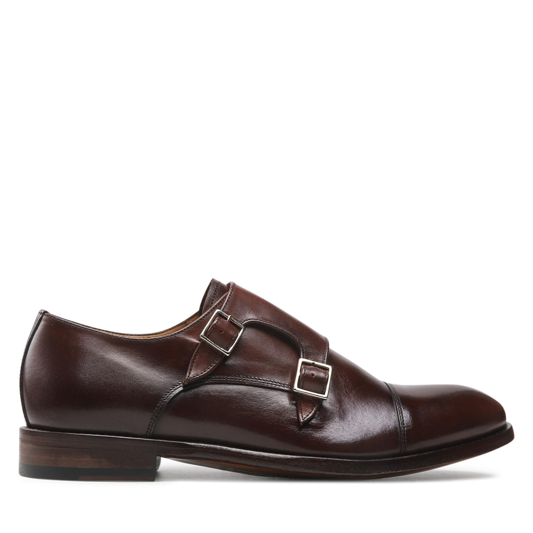 Nizki čevlji Lord Premium Double Monks 5502 Brown
