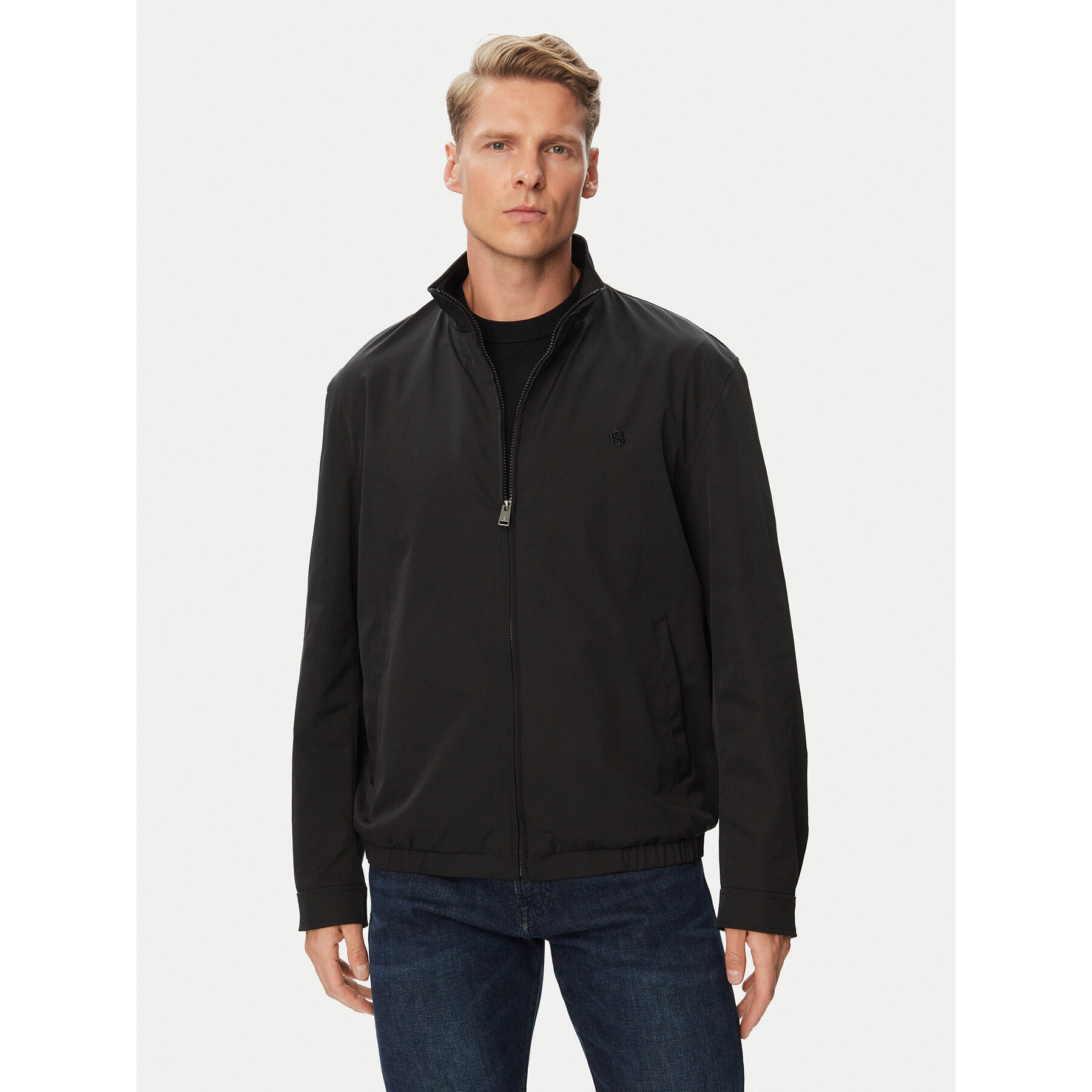 BOSS Übergangsjacke H-Carvo 50567690 Schwarz Regular Fit