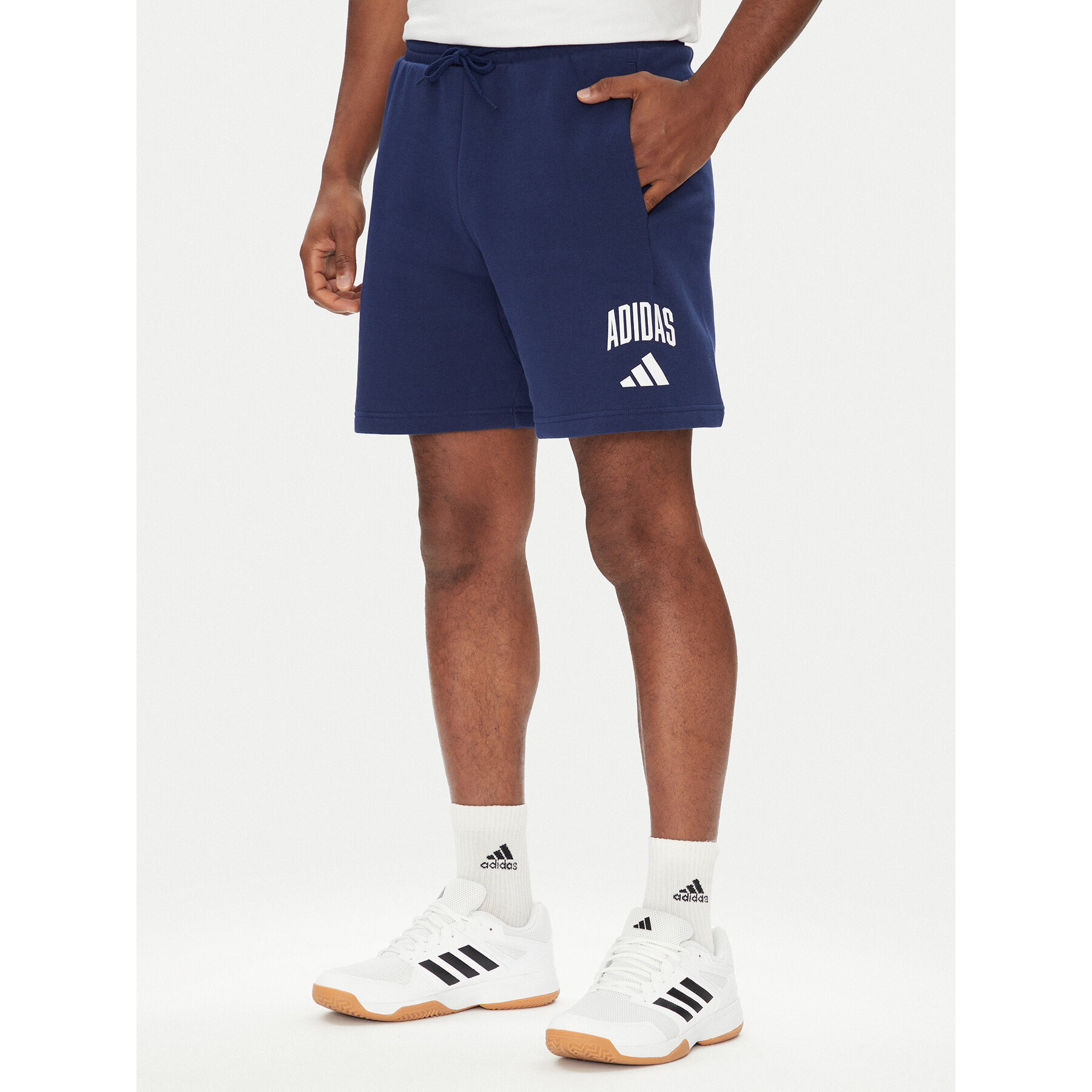 adidas Sportshorts Collegiate JM1728 Blau Regular Fit