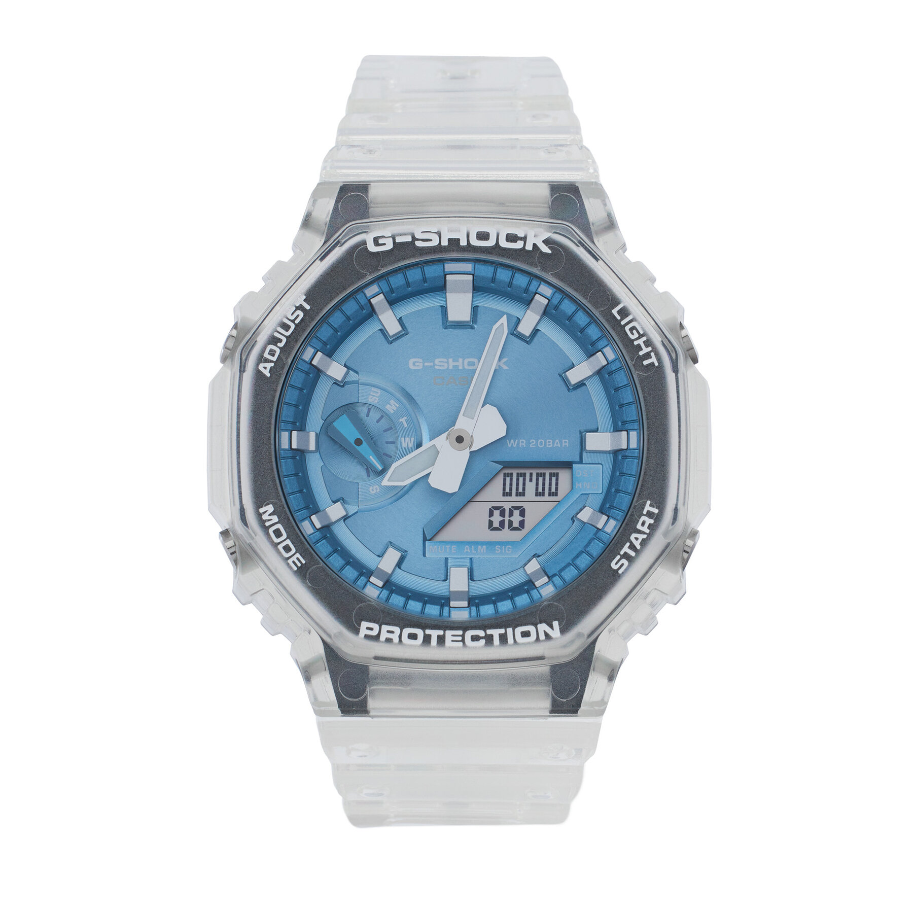 Часовник G-Shock GA-2100BM-7A2ER Прозрачен