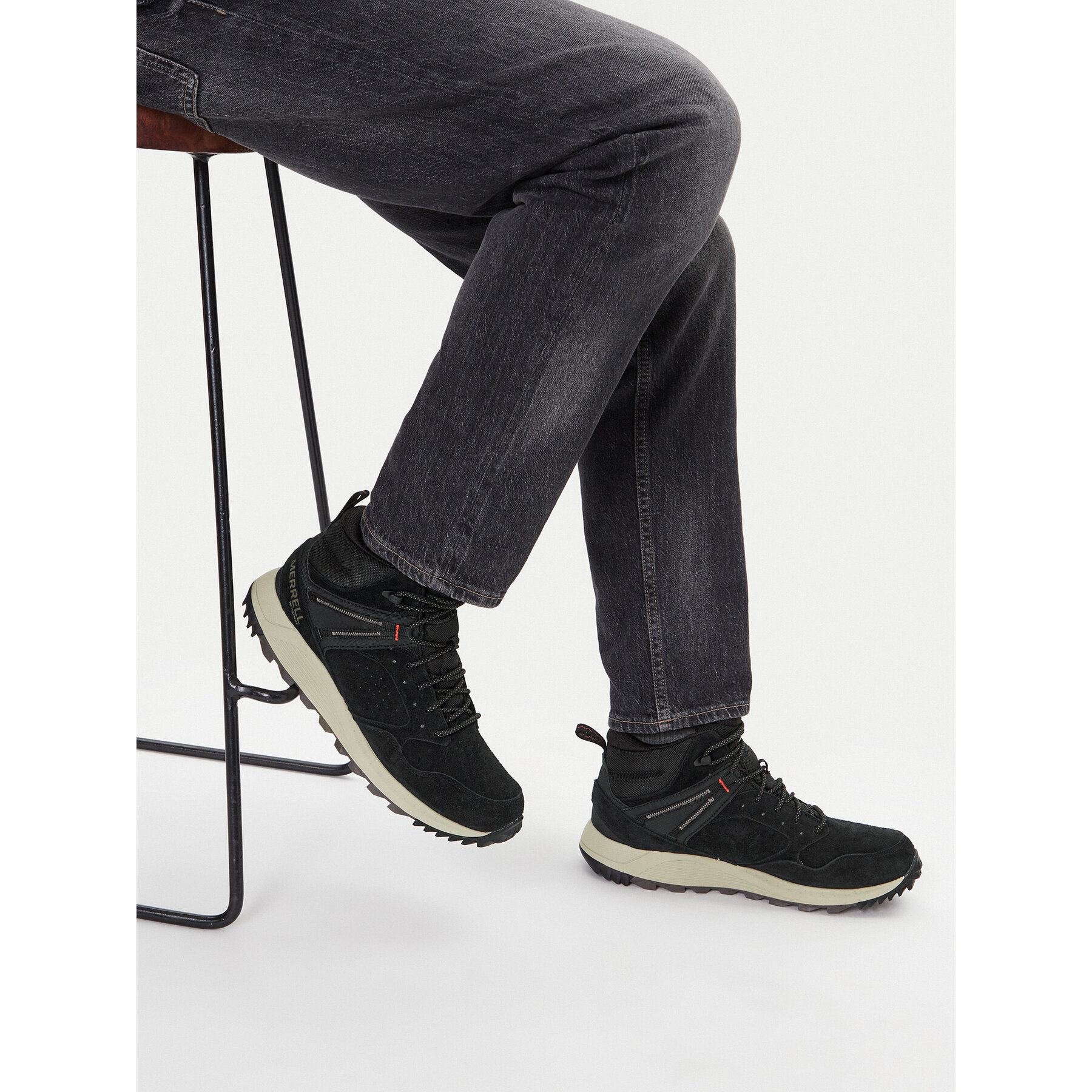 Outdoorová obuv Merrell Wildwood Mid Ltr Wp J068027 Čierna