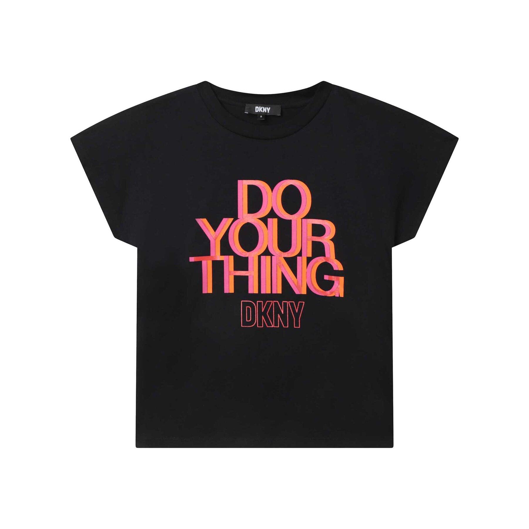 DKNY T-shirt D35S88 D Nero Regular Fit