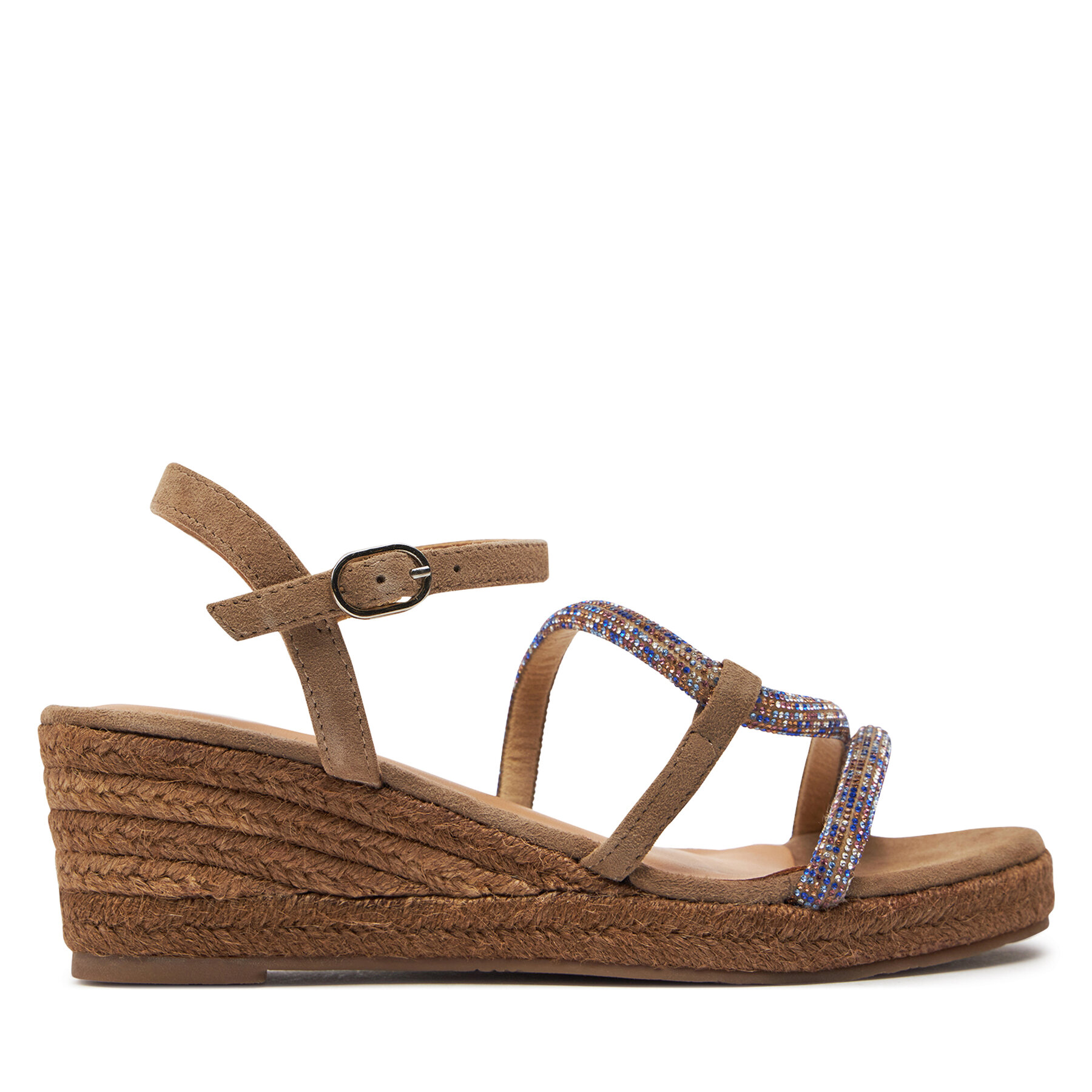 Dámske Espadrilky Gioseppo, Rozmer: 39, Sivá, Tresco 72056-P