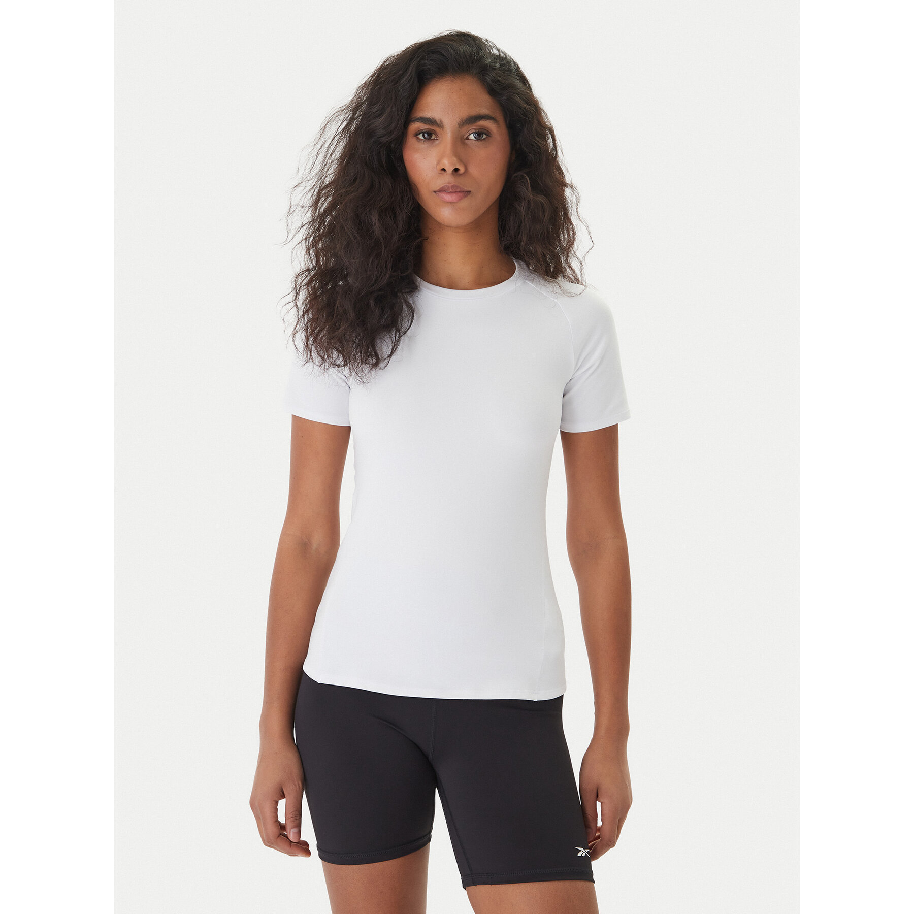 Reebok T-Shirt Reebok x Ewa Chodakowska RK25613CCW Weiß Slim Fit