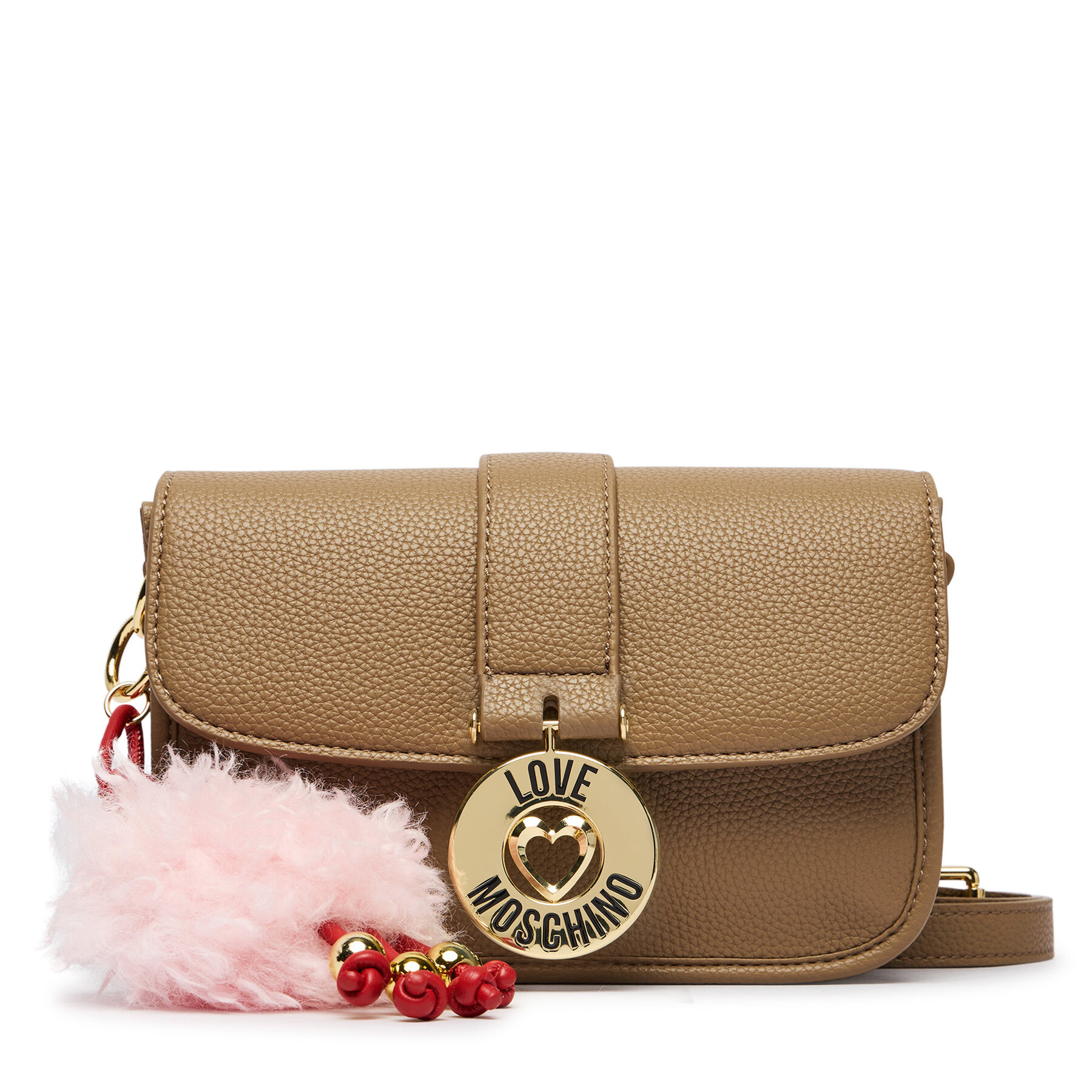 Geantă LOVE MOSCHINO JC4235PP0PKI0105 Bej