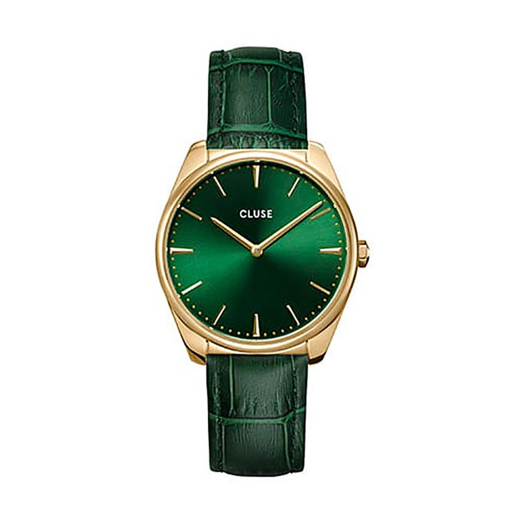 

Годинник Cluse Feroce CW0101212006 Gold/Green, Зелений