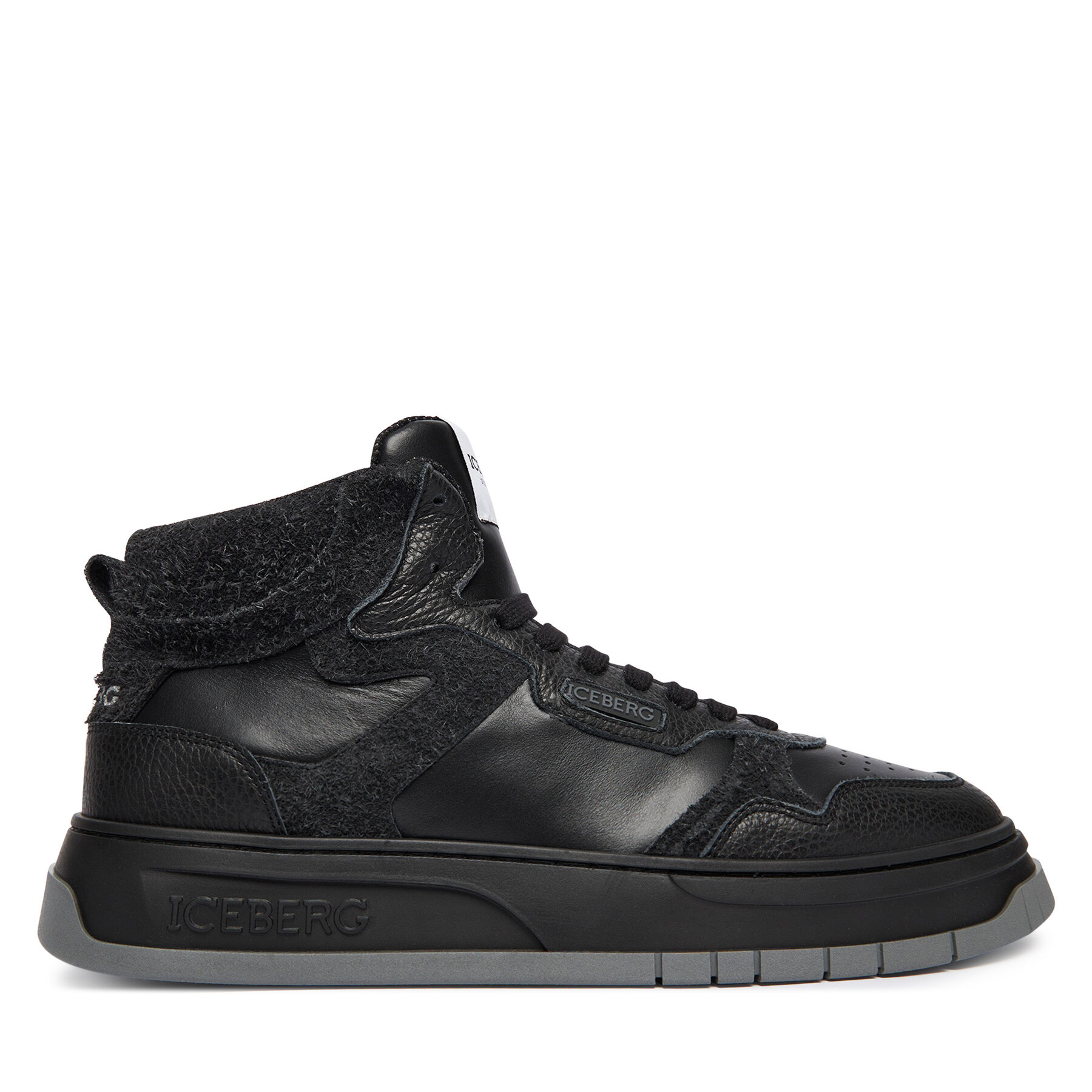Iceberg Pánske Sneakersy, Rozmer: 43, Čierna, Clock V2 IU1720