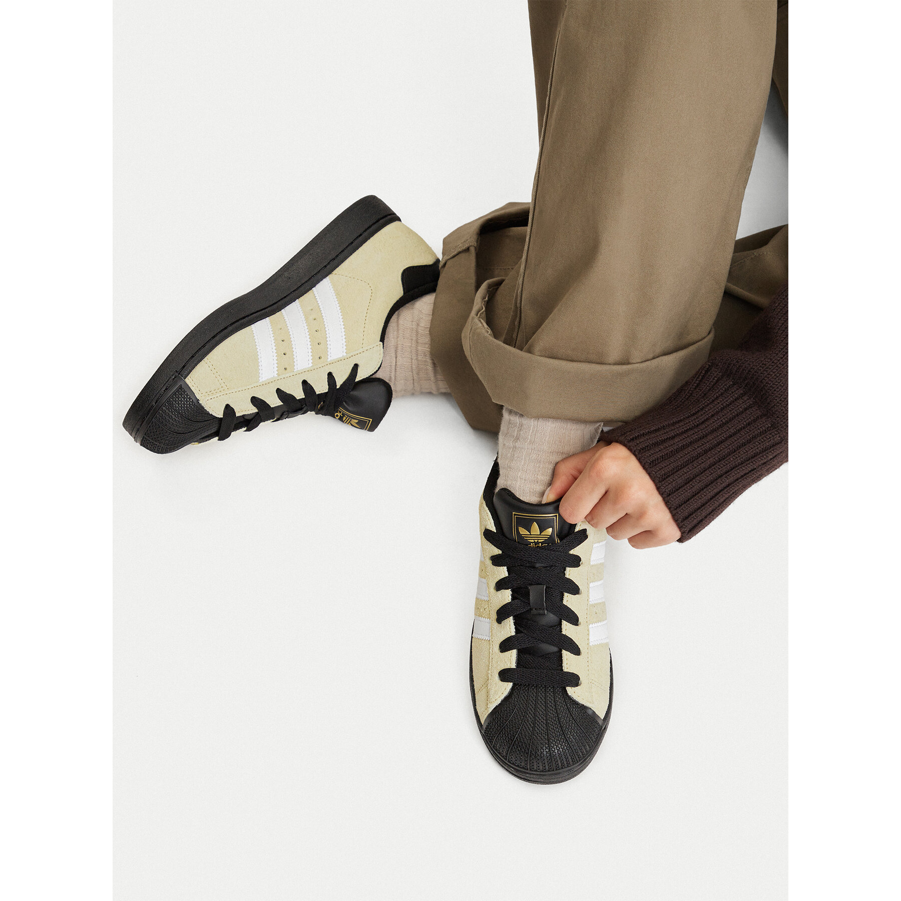 Сникърси adidas Originals Superstar II KJ4612 Светложълт