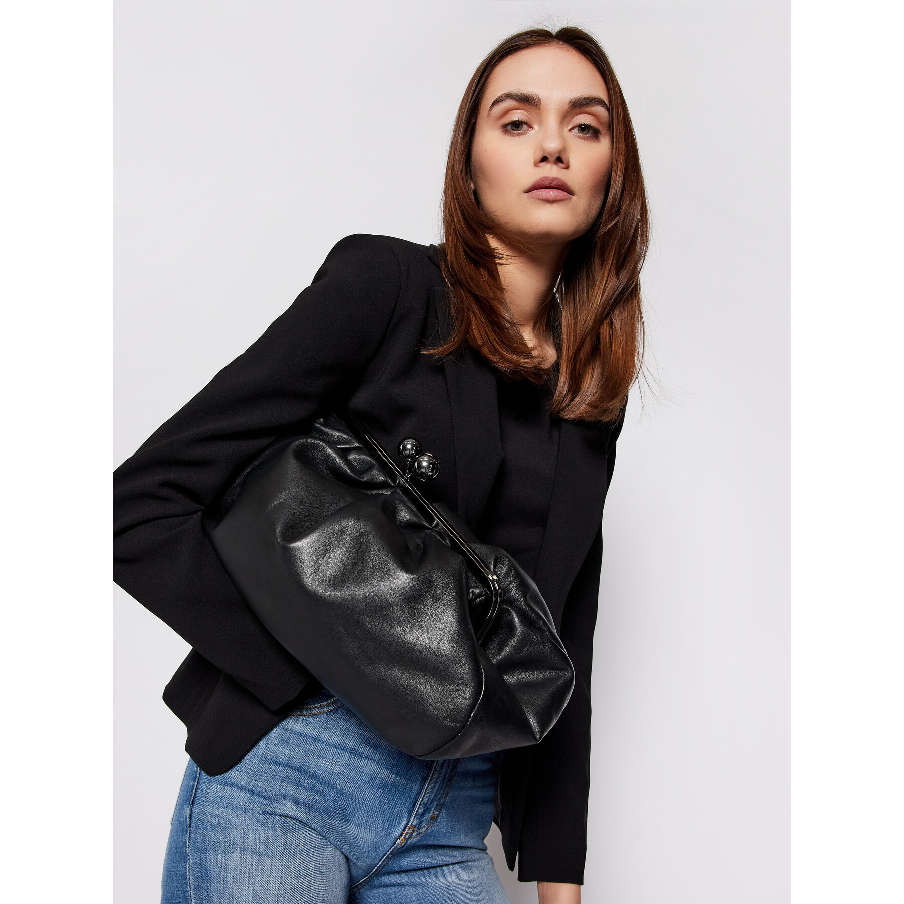 Weekend Max Mara Τσάντα Weekend Max Mara Provino 55161002600 Μαύρο