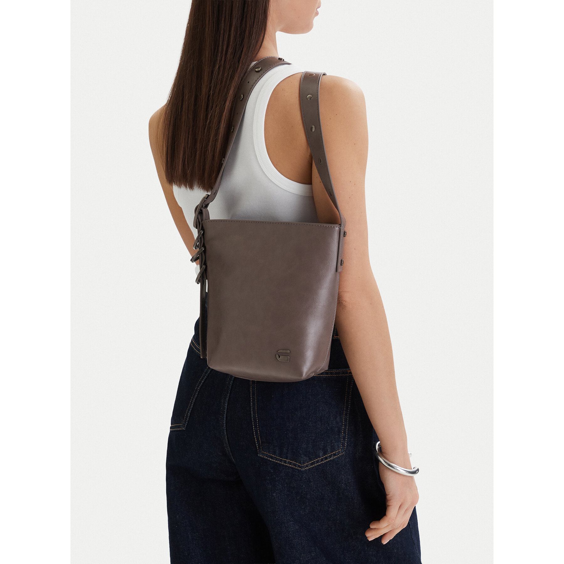 Τσάντα G-Star Raw EO-LDA8713 Μπεζ