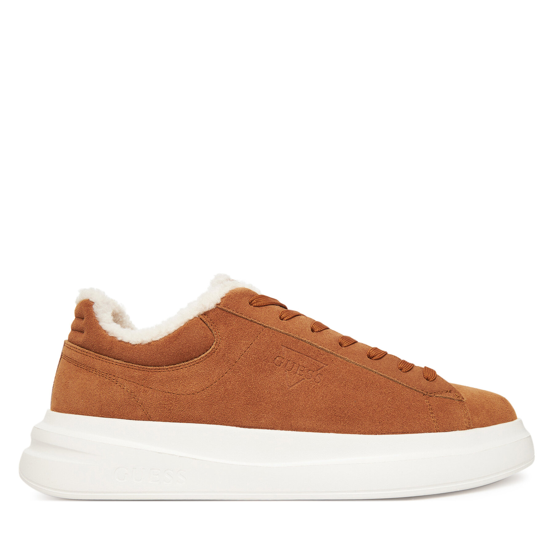 Sneakersy Guess FMFBAN LEP12 Hnedá