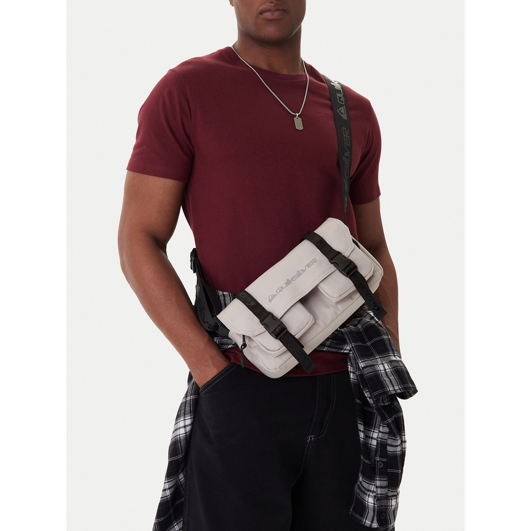 Crossover torbica Quiksilver CEOWB-QUIC-F-002-09 Siva