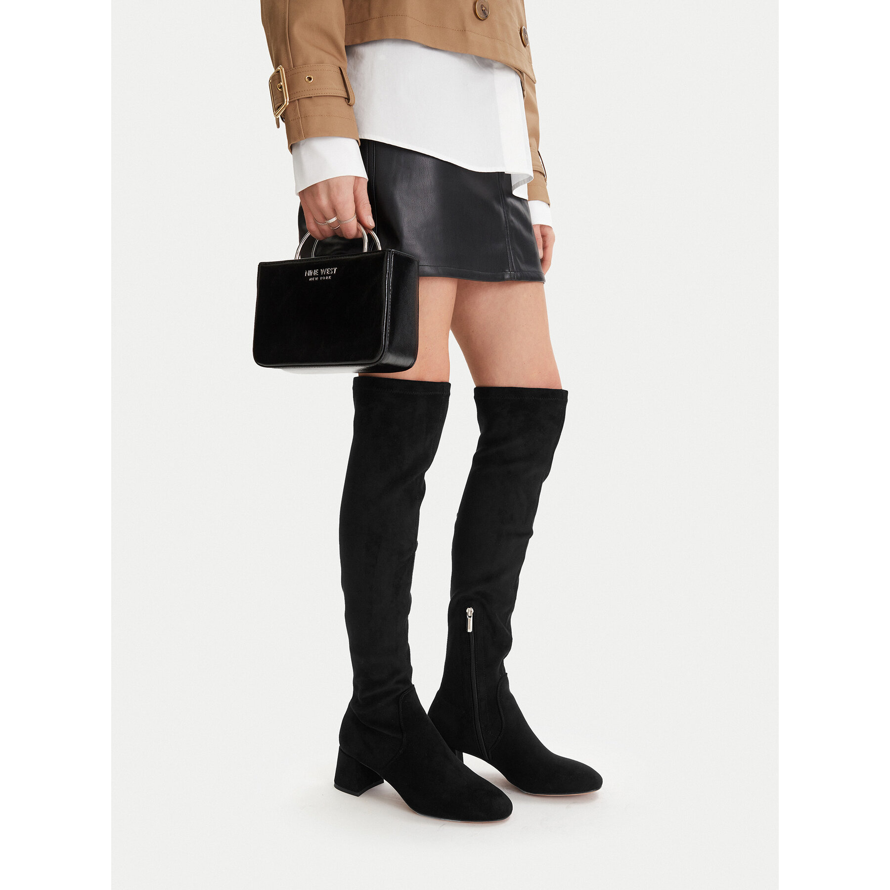Cizme Nine West CEO-NOURAN-01 Negru