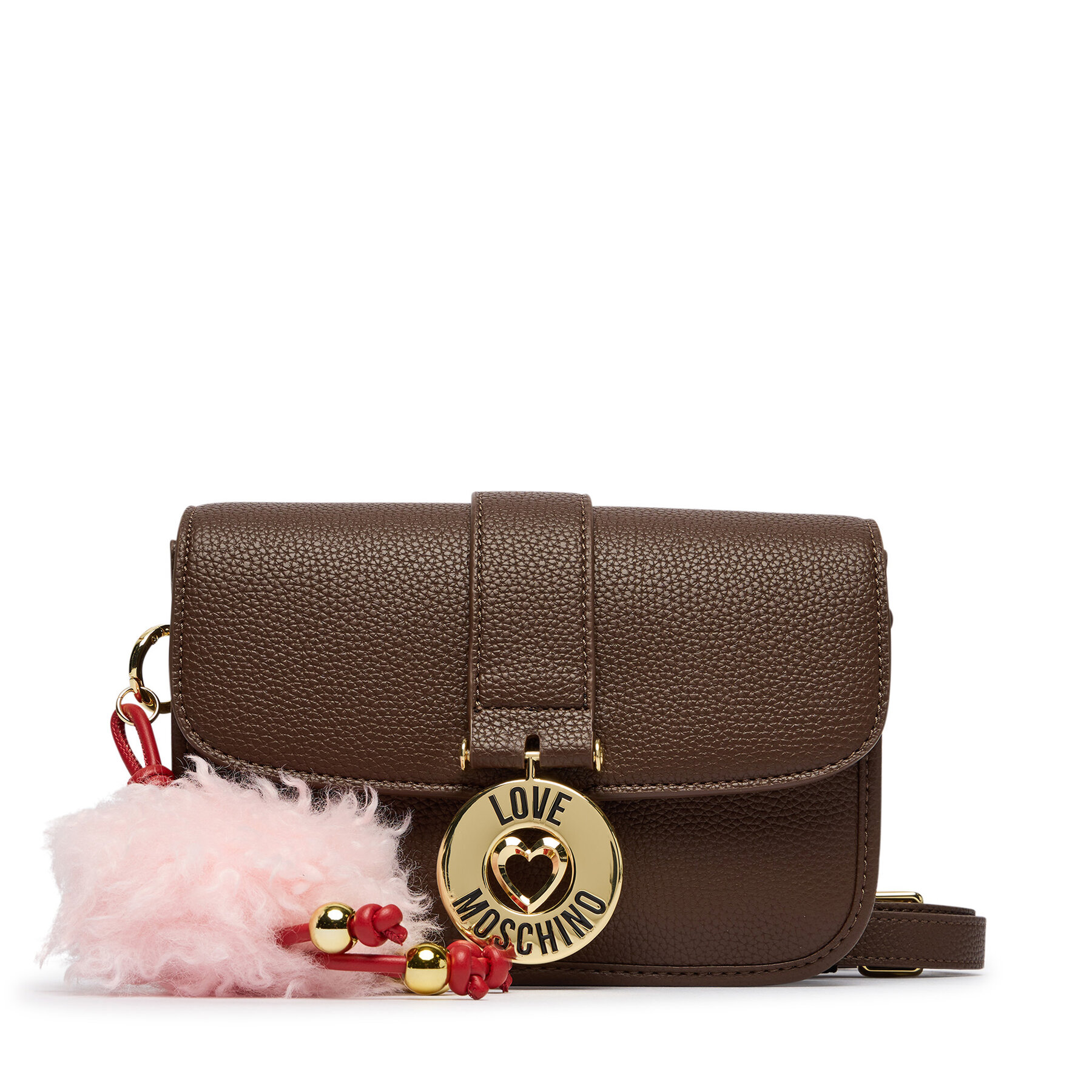 Kabelka LOVE MOSCHINO JC4235PP0PKI0313 Hnedá