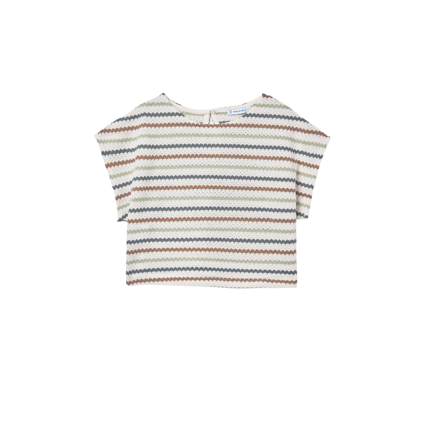 Mayoral T-Shirt 6022 Έγχρωμο Regular Fit