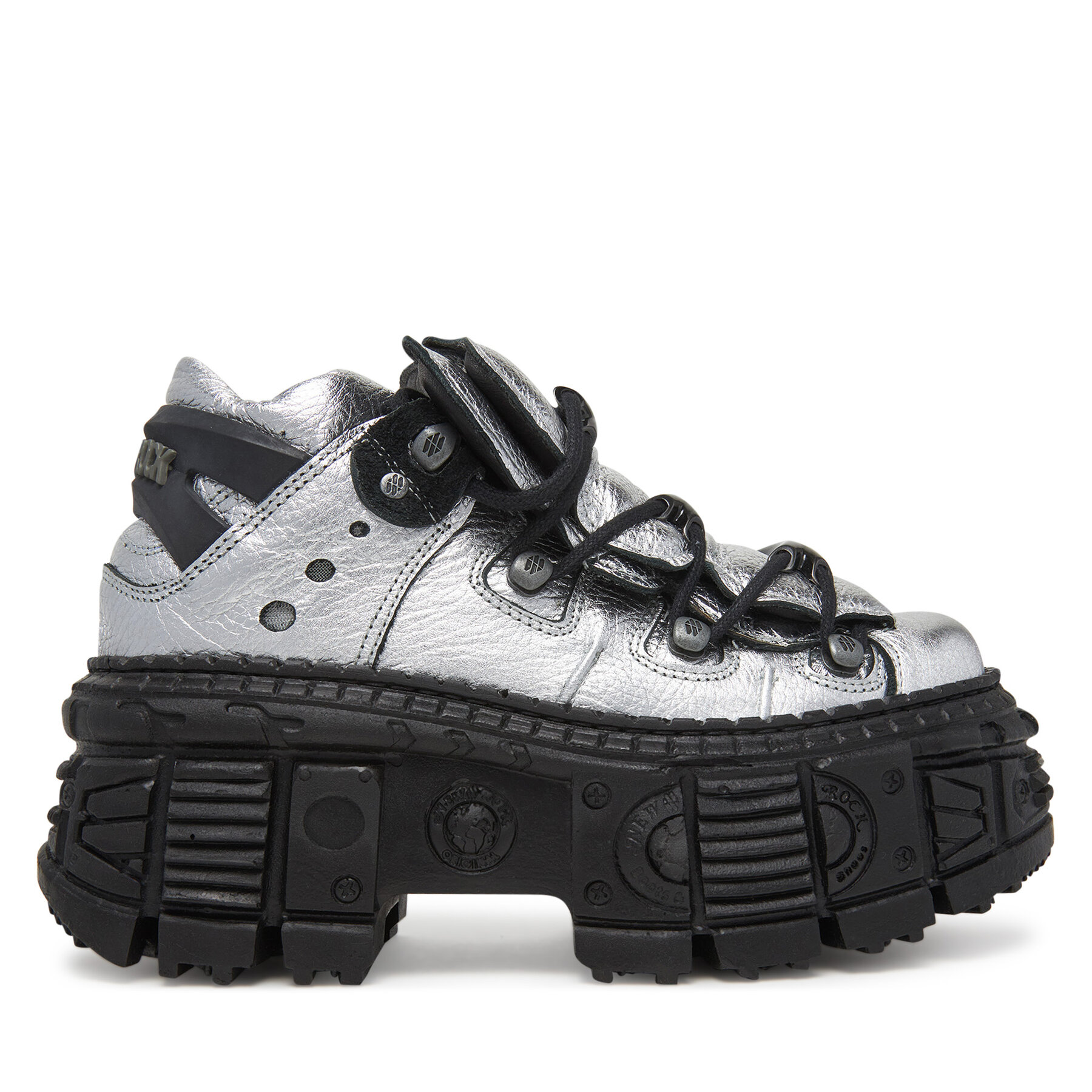 Sneakers NEW ROCK M-106WALL-C16 Argintiu