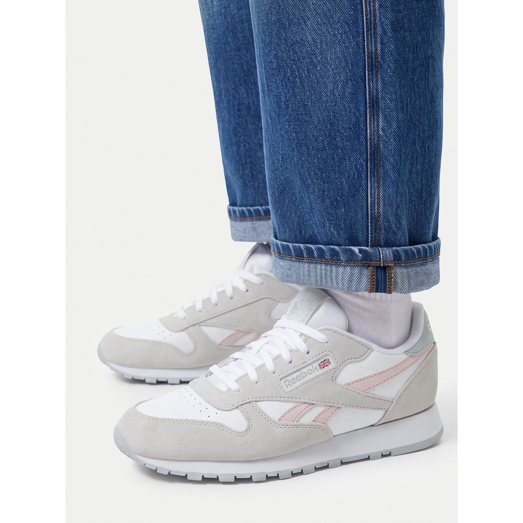 Tenisice Reebok EO-CLASSIC LEATHER 100269424 Svijetlo siva