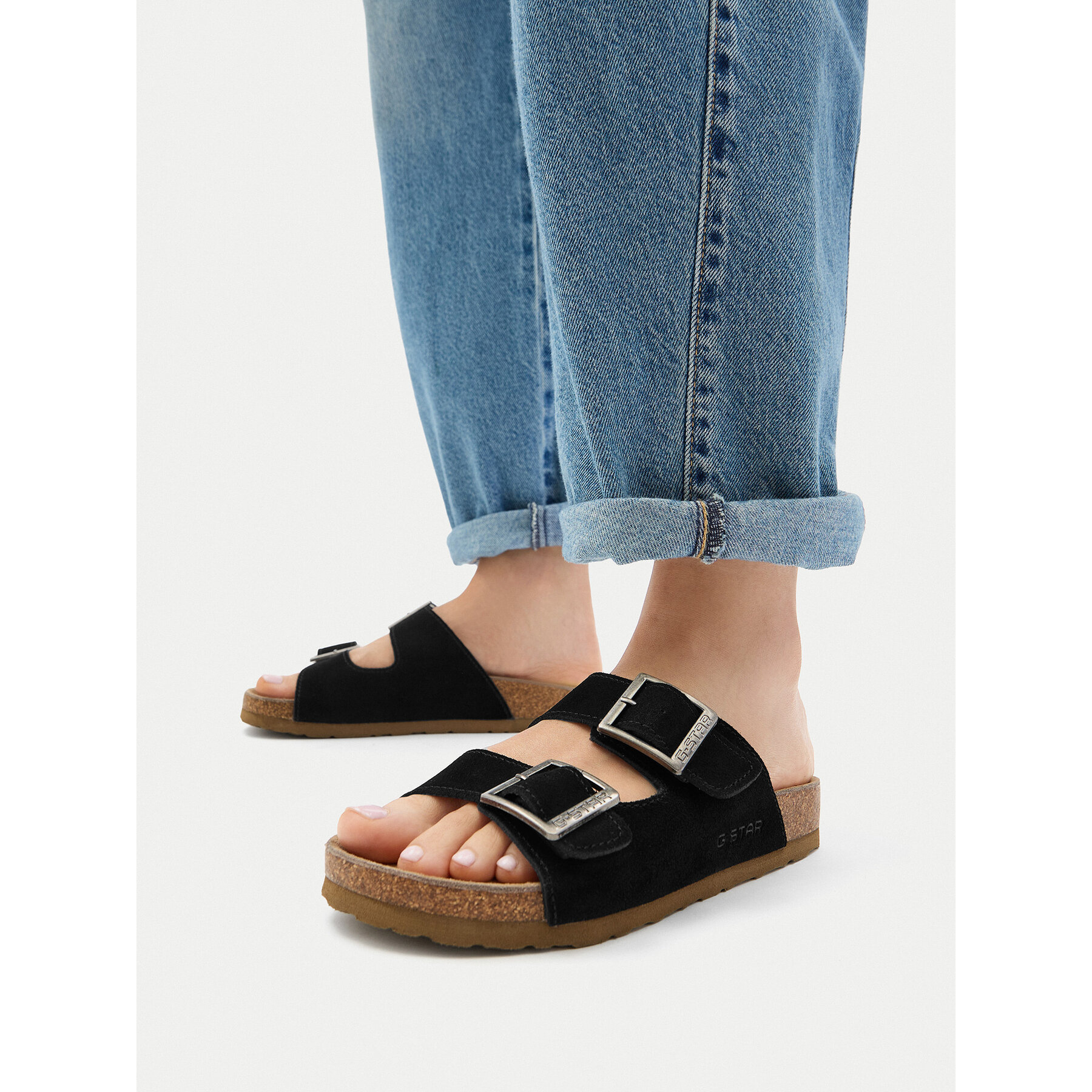 Παντόφλες G-Star Raw CWB-WS-1128-50-S Μαύρο