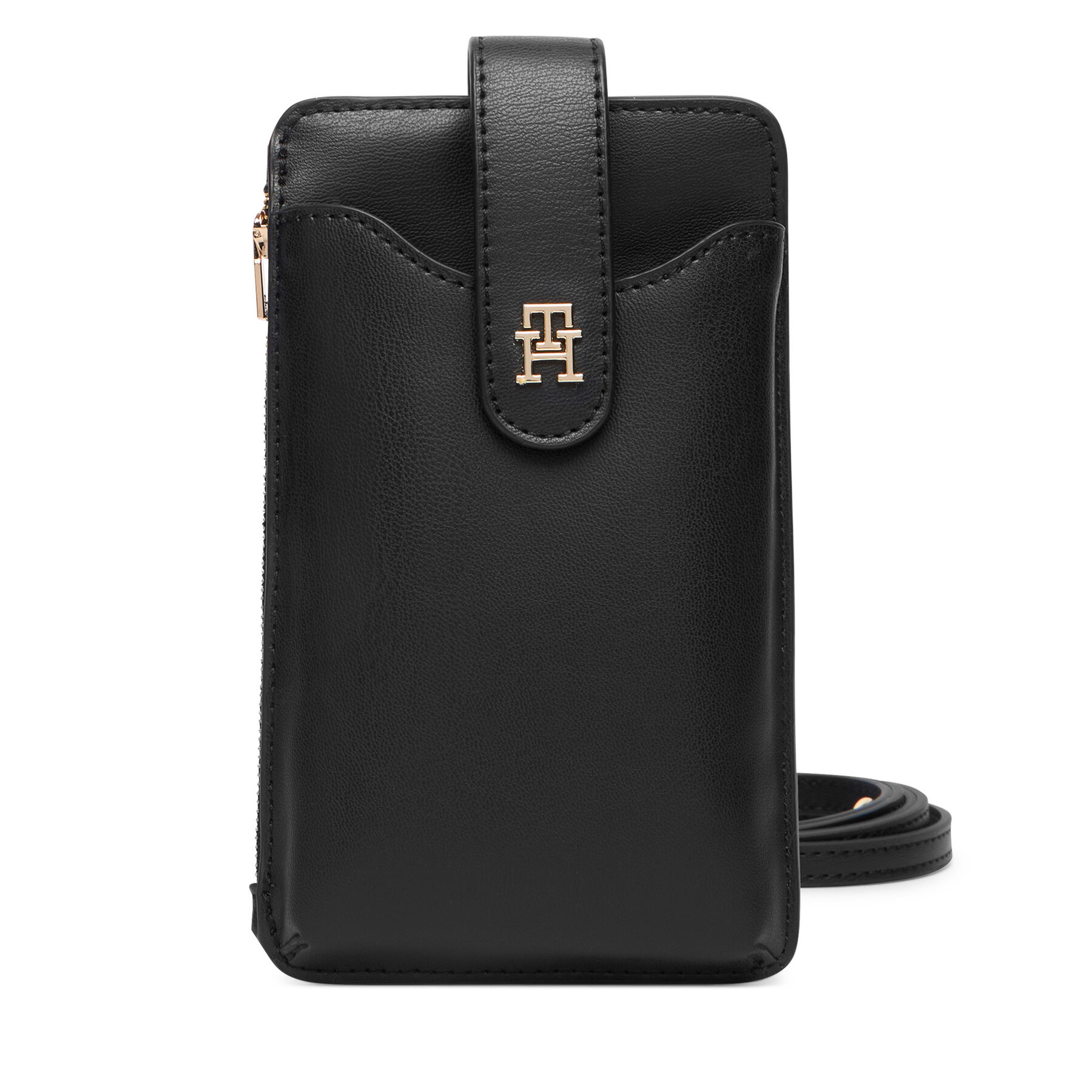 Telefontok Tommy Hilfiger Th Icon Phone Wallet AW0AW18137 Fekete