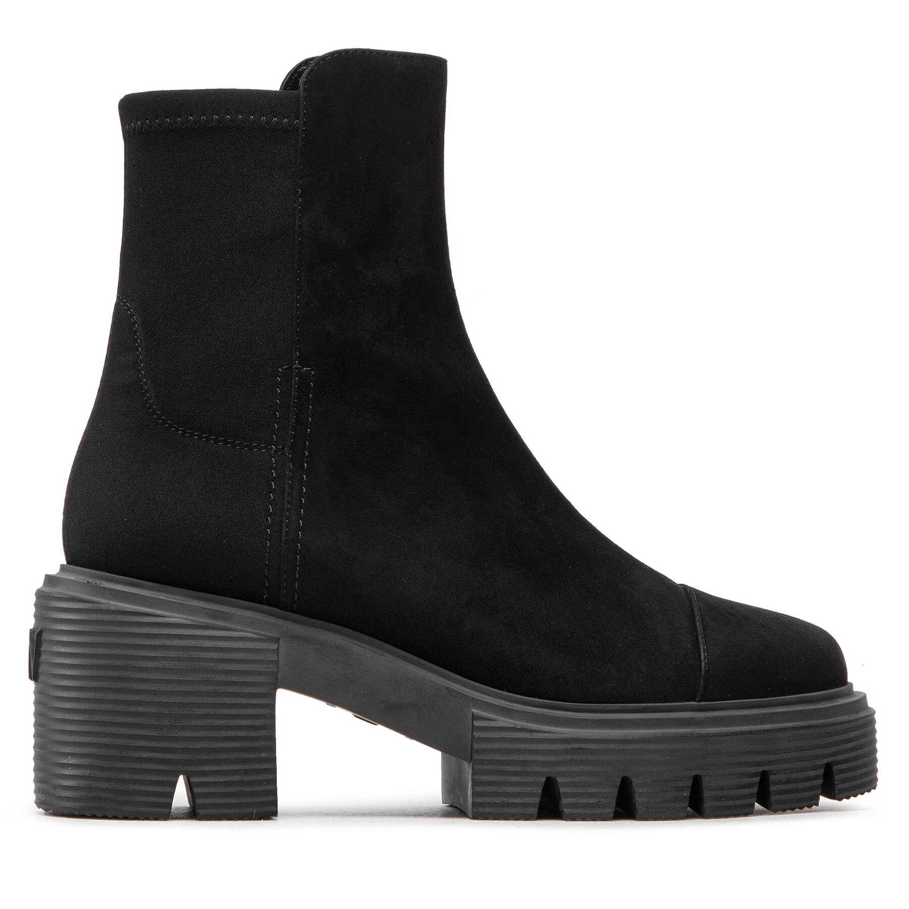  Bokacsizma Stuart Weitzman Soho Bootie SC723 Fekete akciós termékkép 1