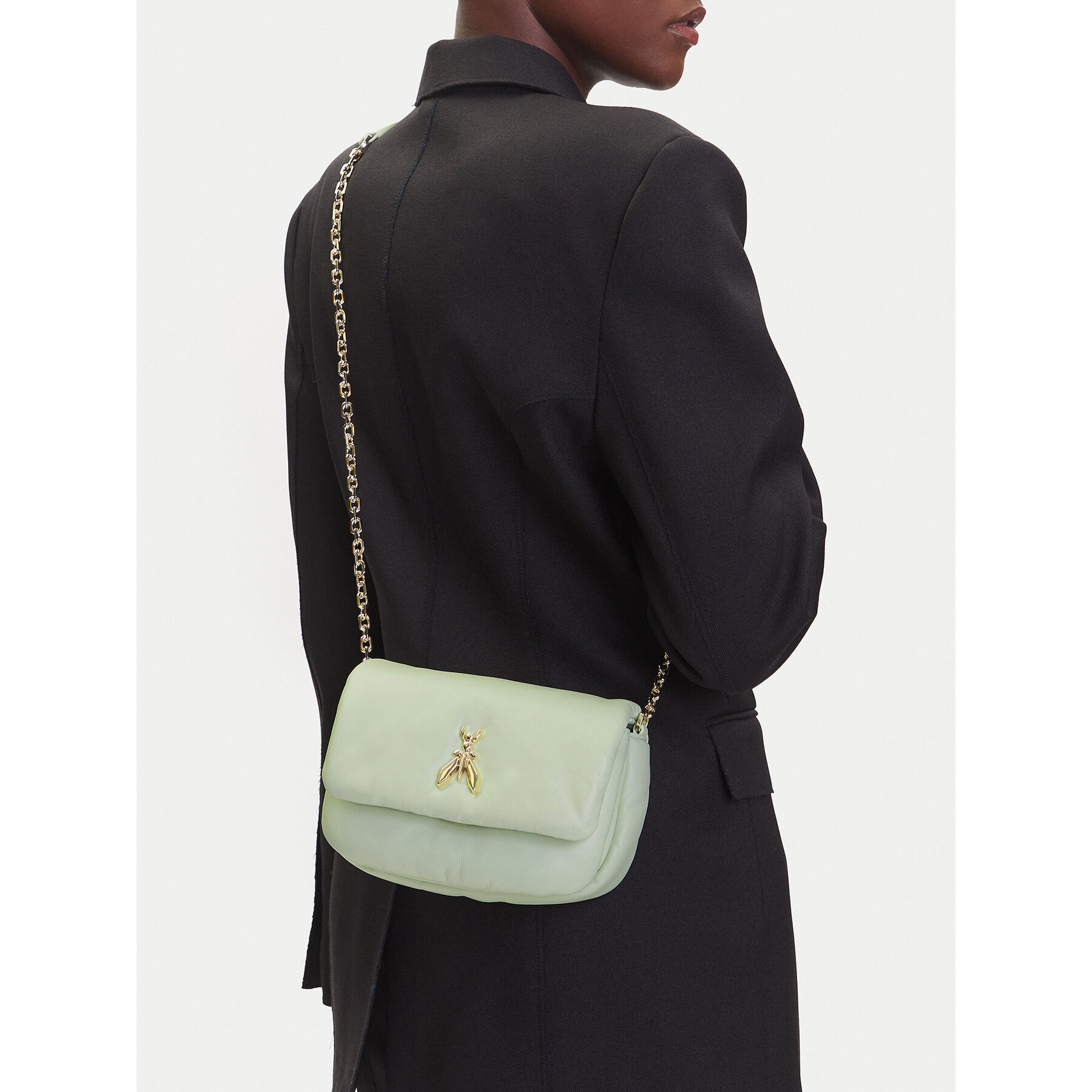 Torbica Patrizia Pepe 8B0219/L113 Zelena