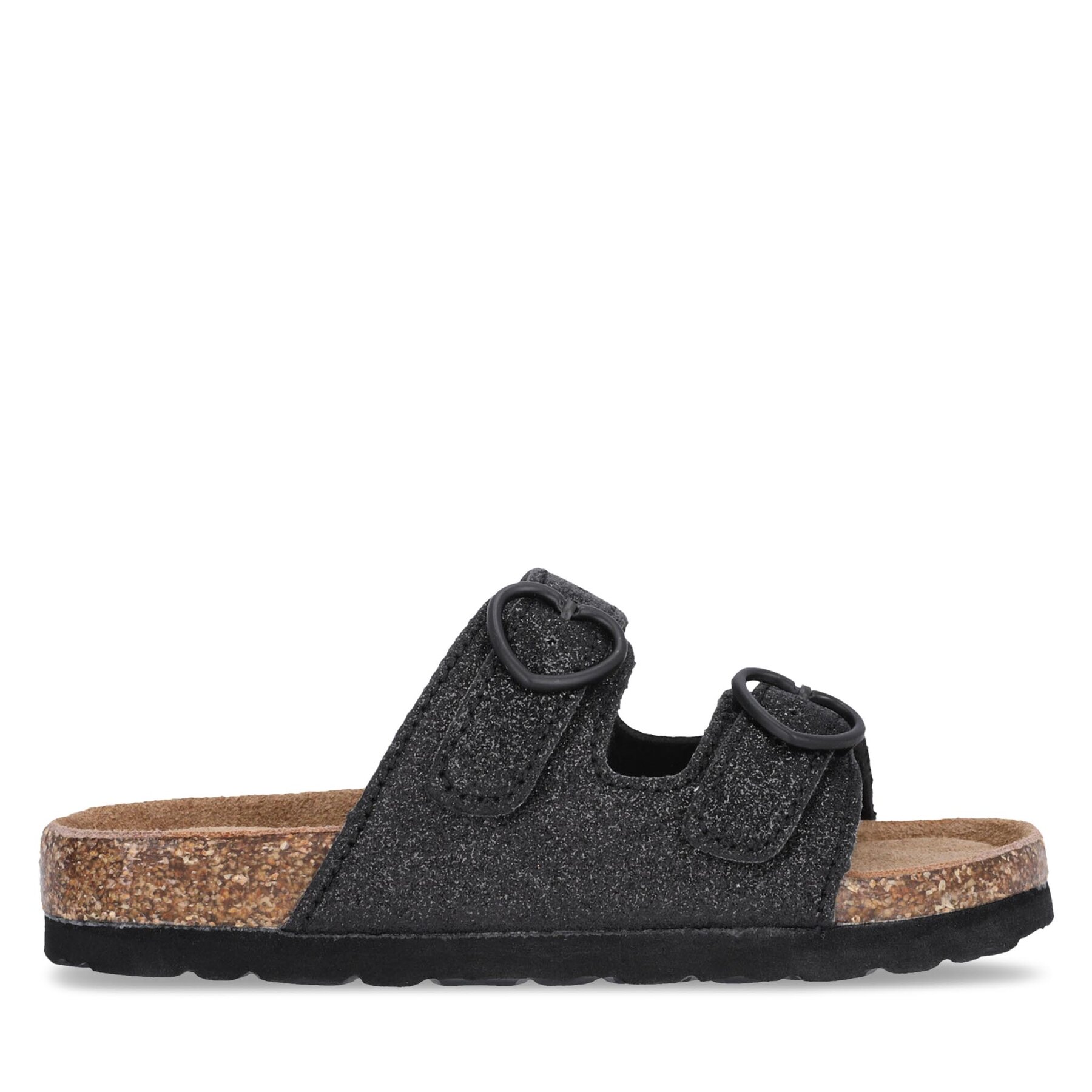 ZigZag Παντόφλες ZigZag Messina Kids Cork Z151002 Μαύρο