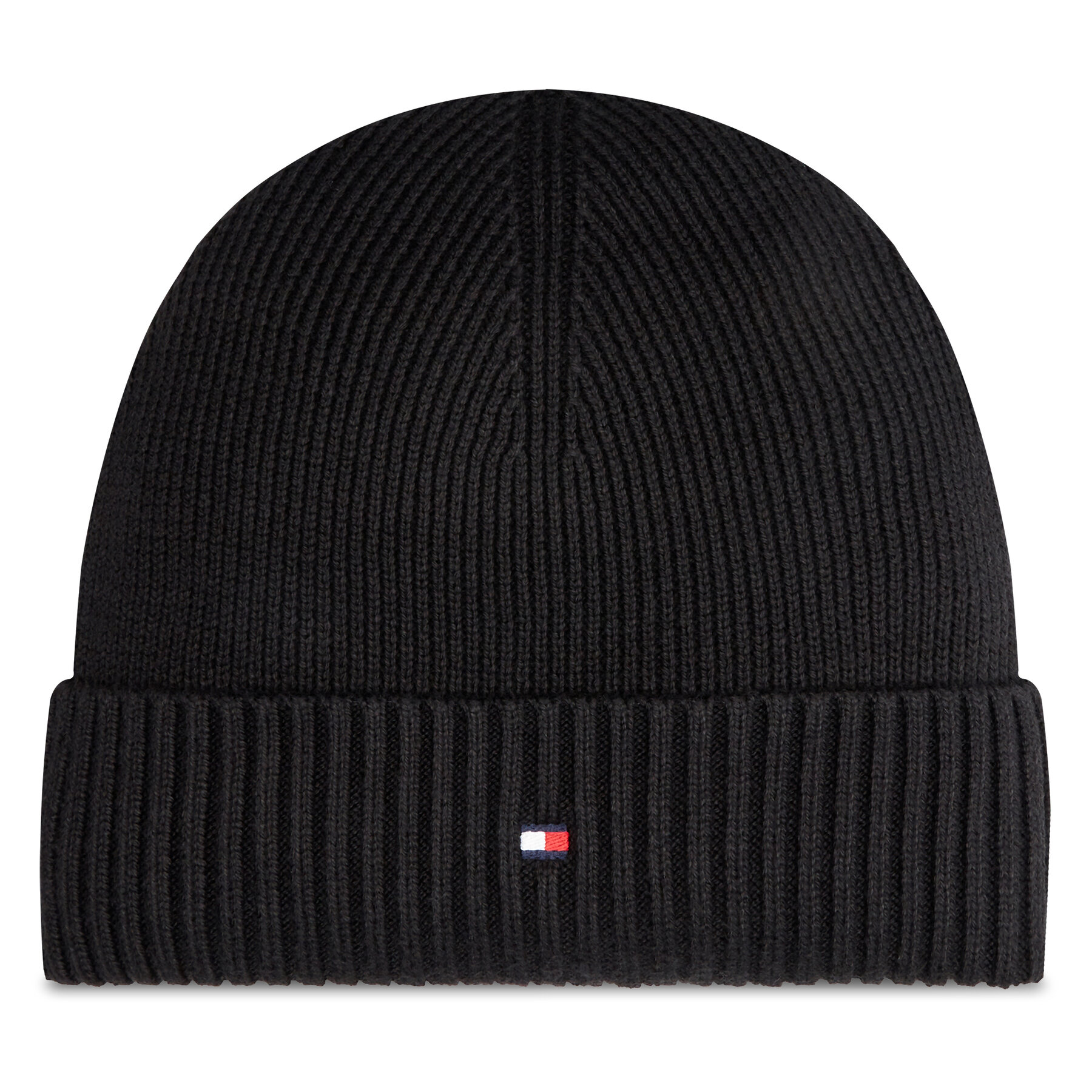 Шапка Tommy Hilfiger Flag AM0AM12796 Черен