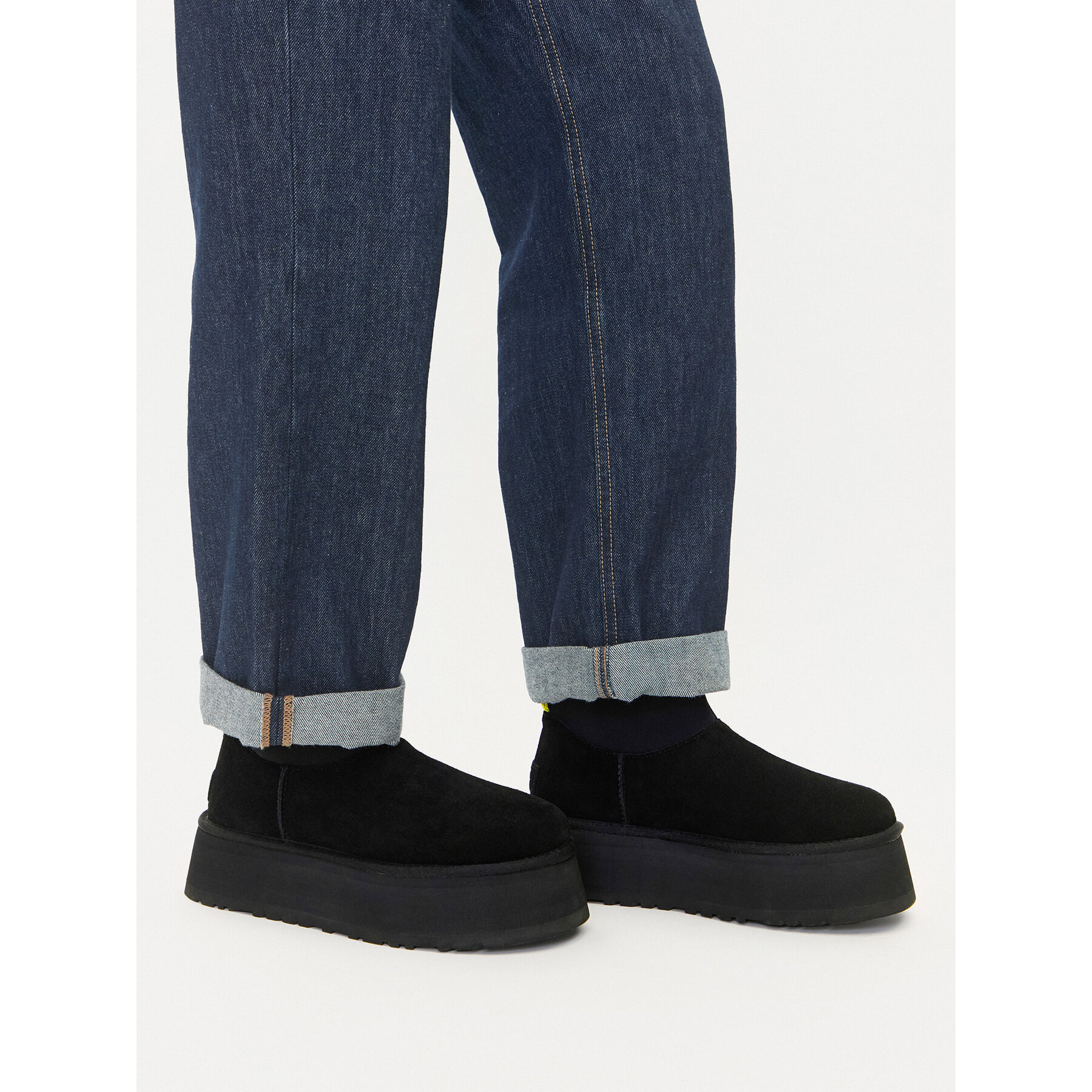 Sněhule Ugg W Classic Mini Dipper 1168170 Černá