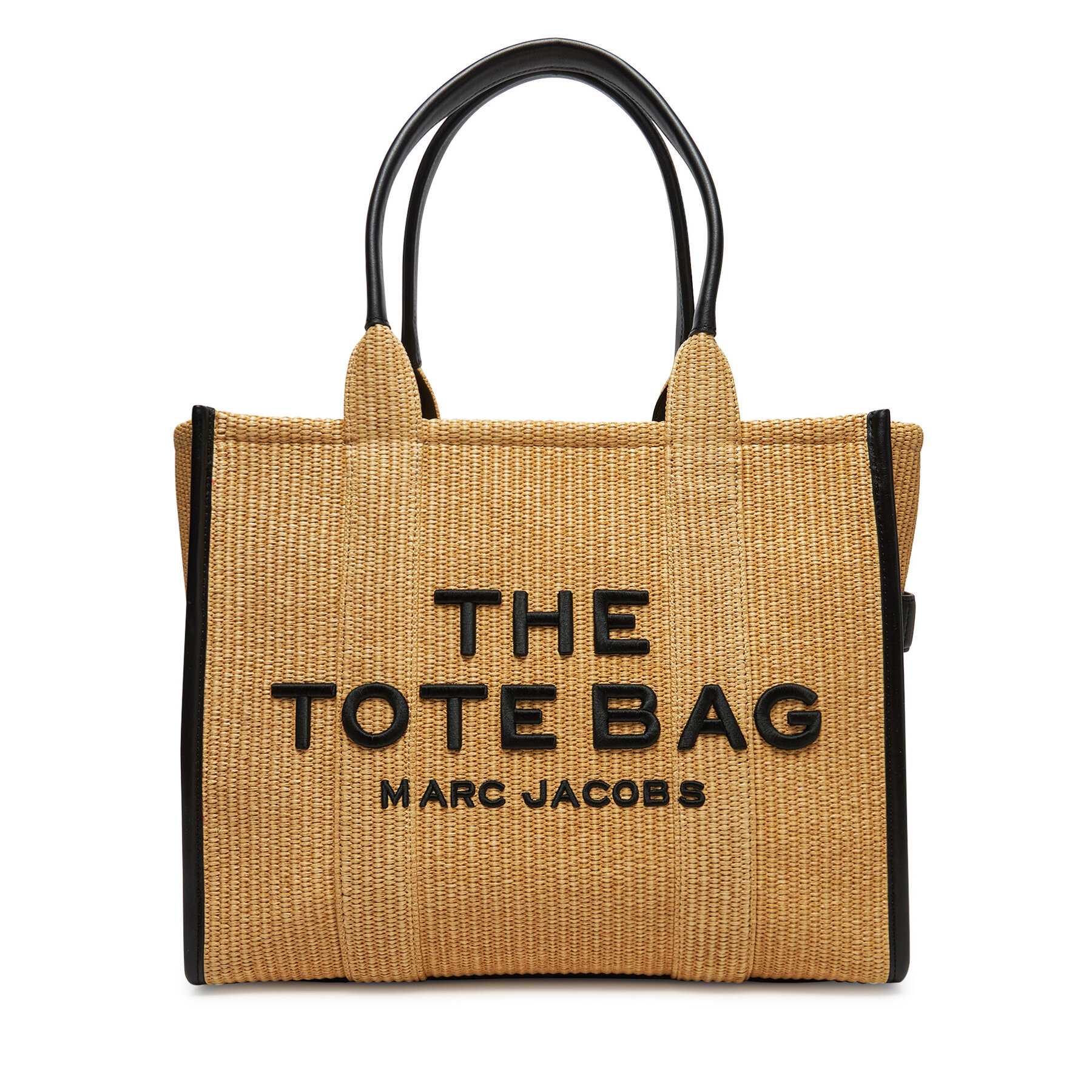 Borsetta Marc Jacobs The Woven Large Tote Bag 2S4HTT056H03 Beige, Taglia 00, taglia : 00