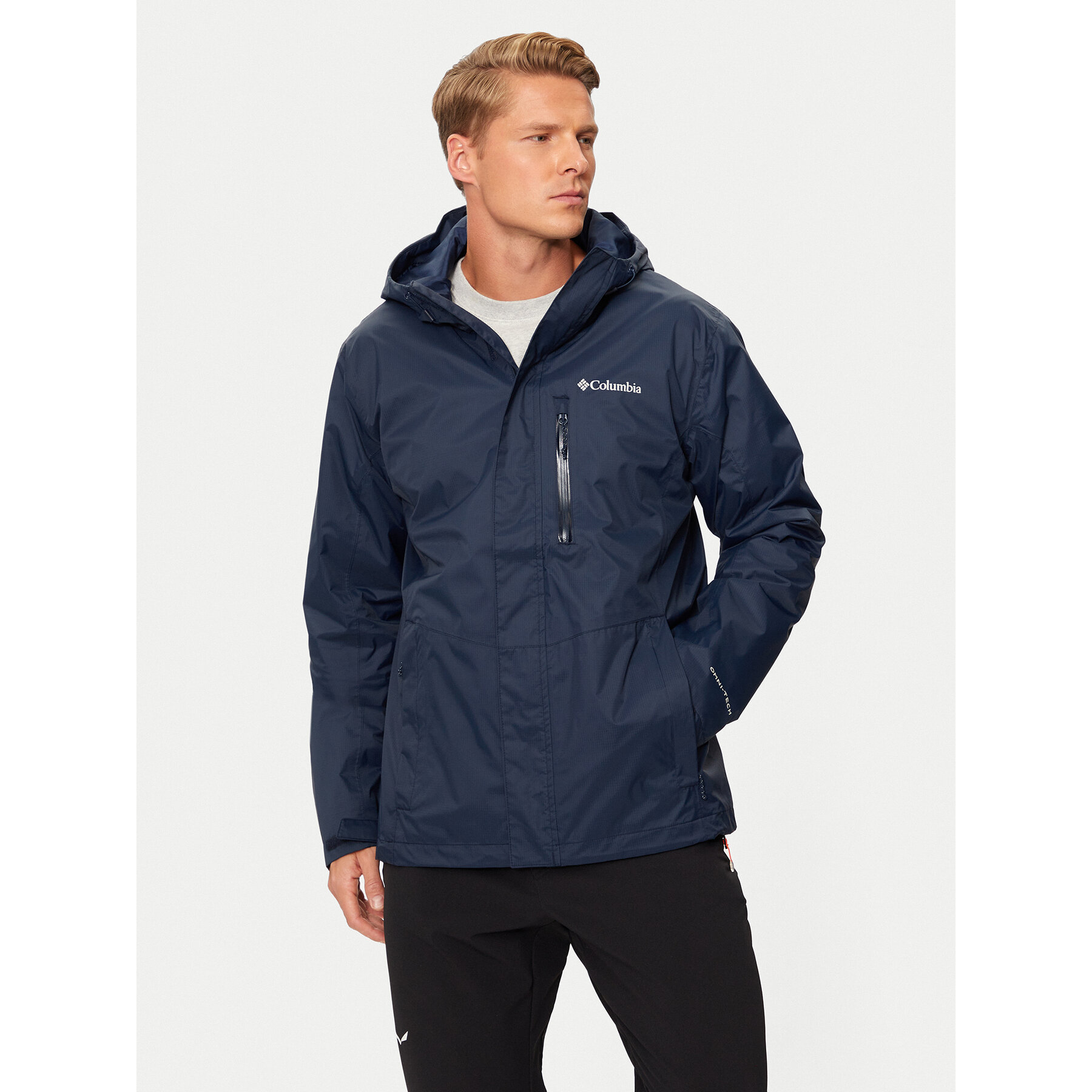 Columbia Regenjacke Pouring Adventure™ III 2117171 Dunkelblau Regular Fit