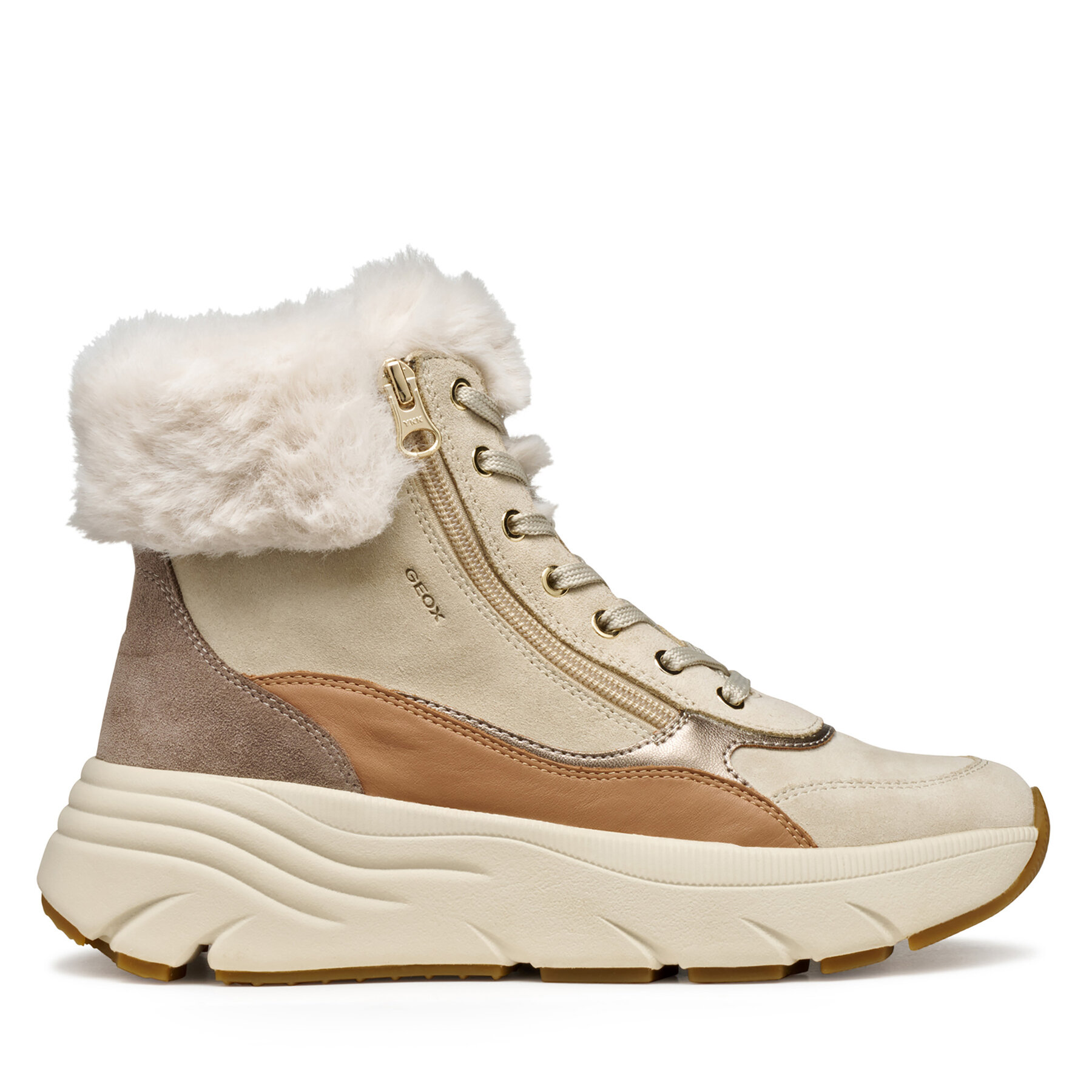 Sneakers Geox D Diamanta D56UFB 02285 CH65A Bej
