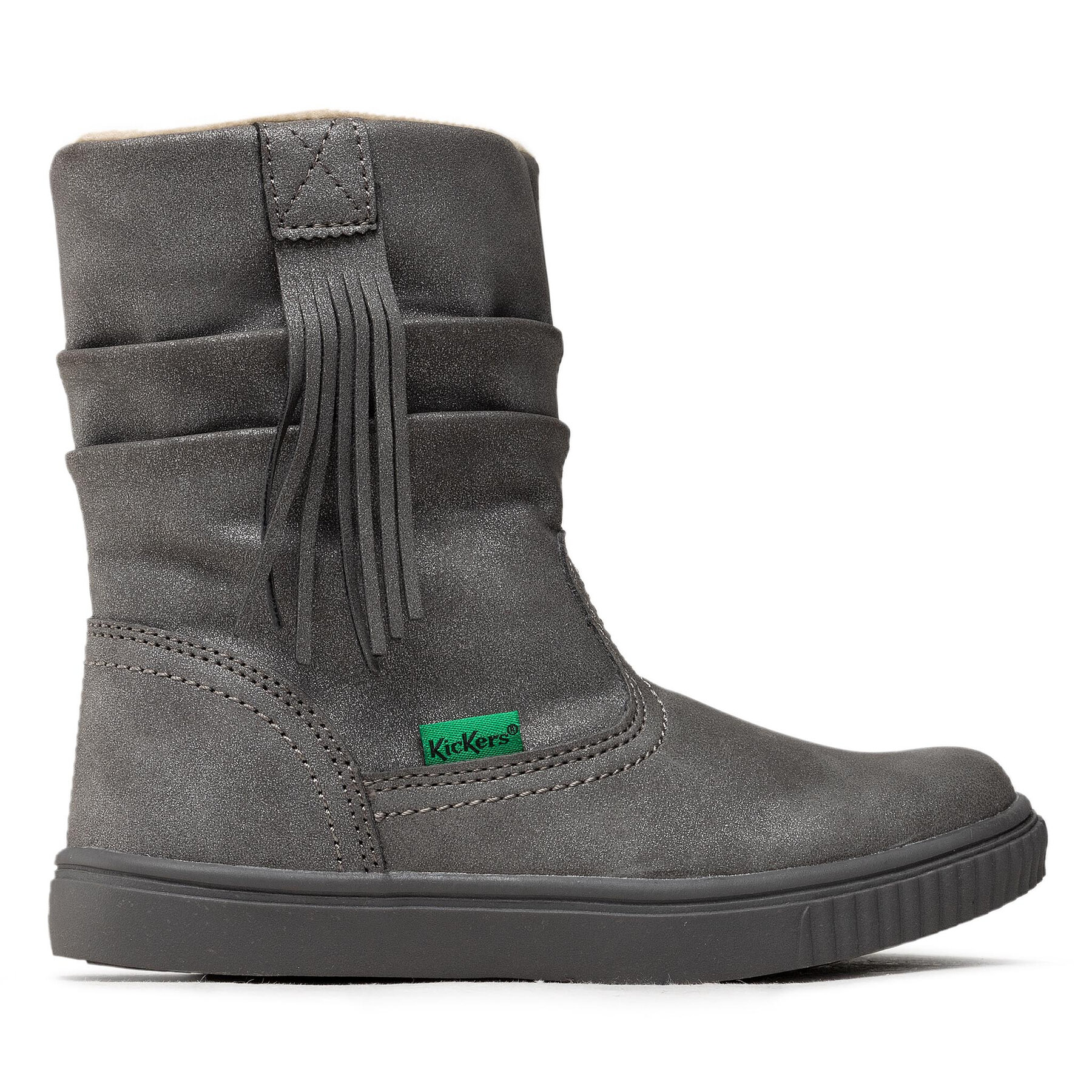 Kickers Μπότες Kickers Rumby 830171-30 Γκρι