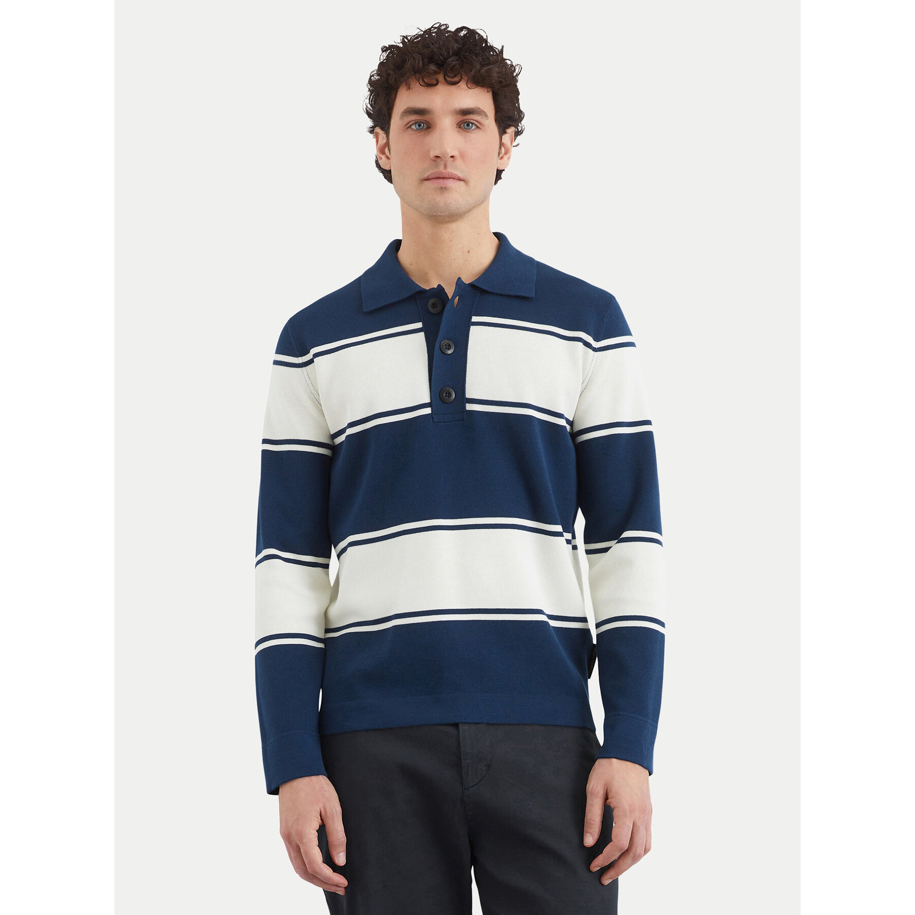 Marc O'Polo Marc O'Polo Polo 522 5042 60048 Σκούρο μπλε Regular Fit