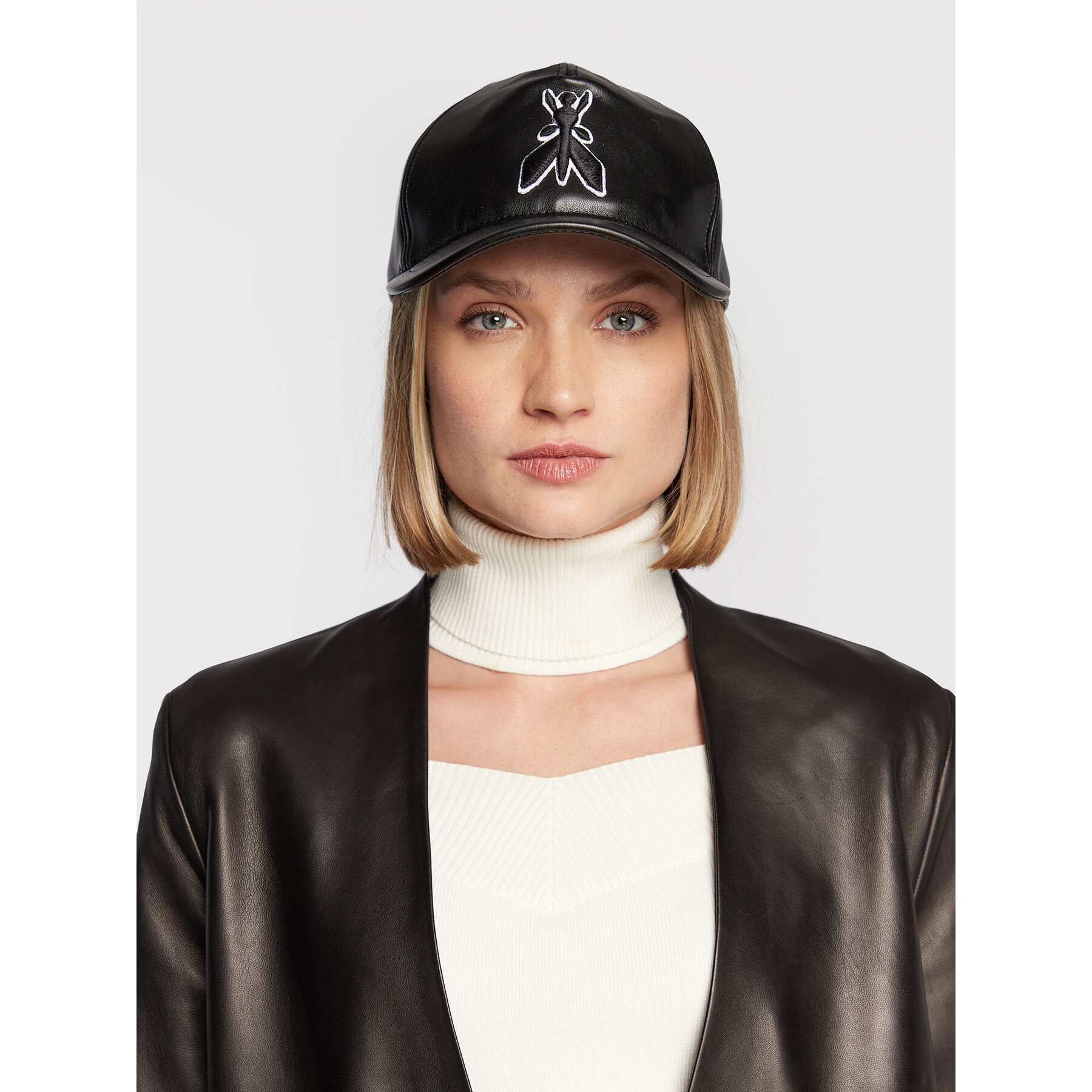 Mütze Patrizia Pepe 8F1650/E005-K103 Schwarz, Größe 00