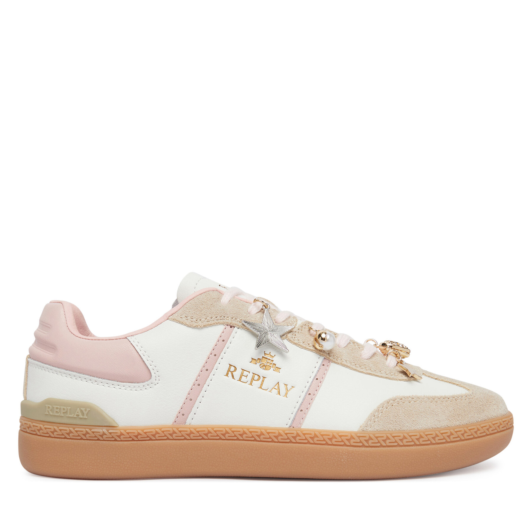 Sneakersy REPLAY GWSD8 .000.C0016L Biela