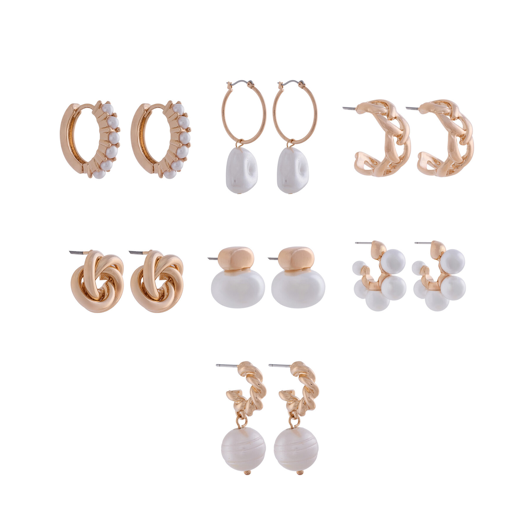 Set cercei Aldo Sevenlooks 14088487 Auriu
