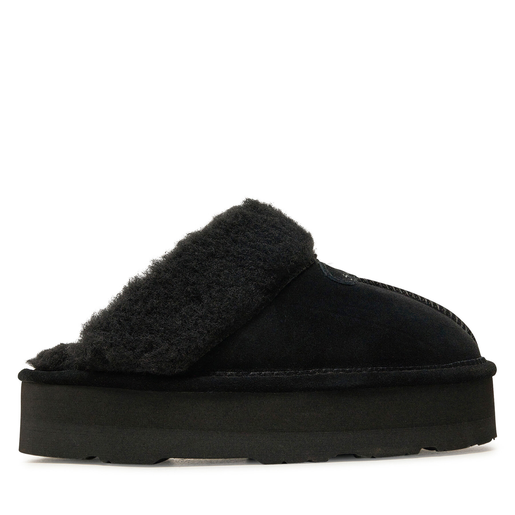Damskie Kapcie Bearpaw, Rozmiar 36 Czarny Retro Loki 2487W