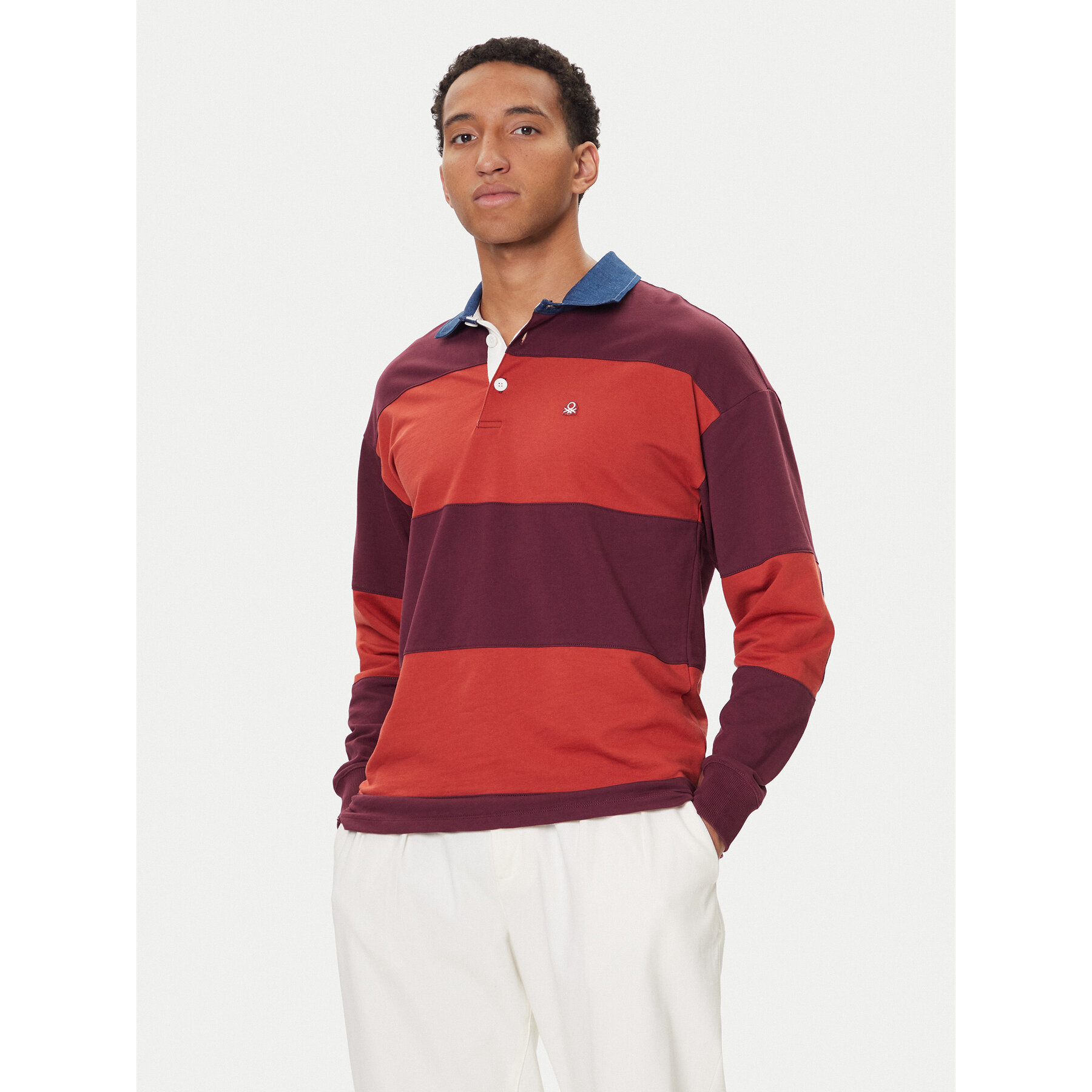 United Colors Of Benetton Polo 3BC1U302L Šarena Regular Fit