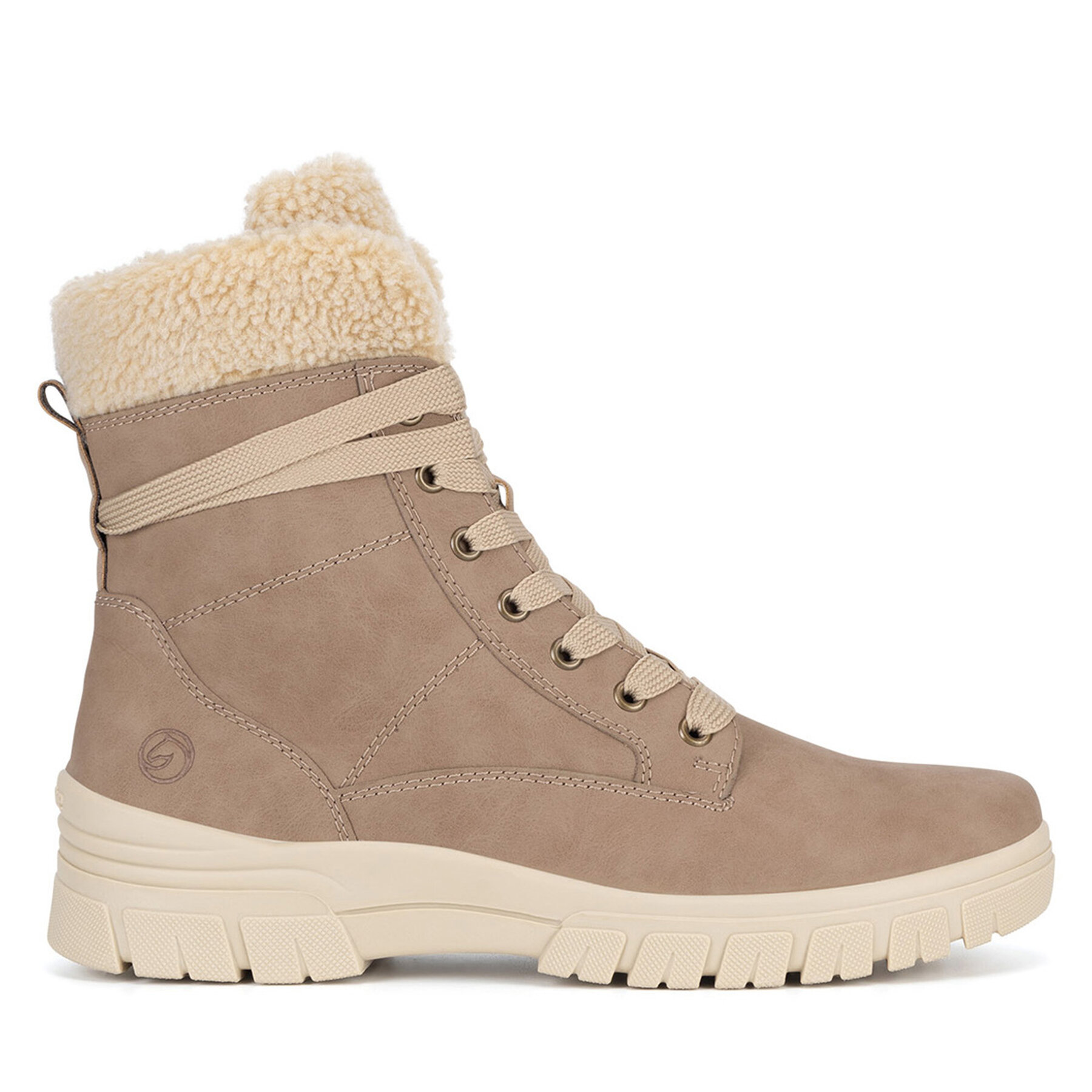 Зимни обувки Remonte D0E76-20 Бежов